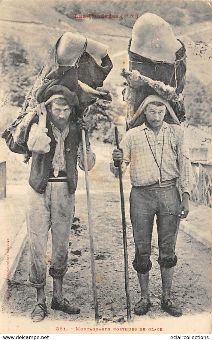 Non Localisé          65          Montagnards Porteurs De Glace             (voir Scan) - Altri & Non Classificati