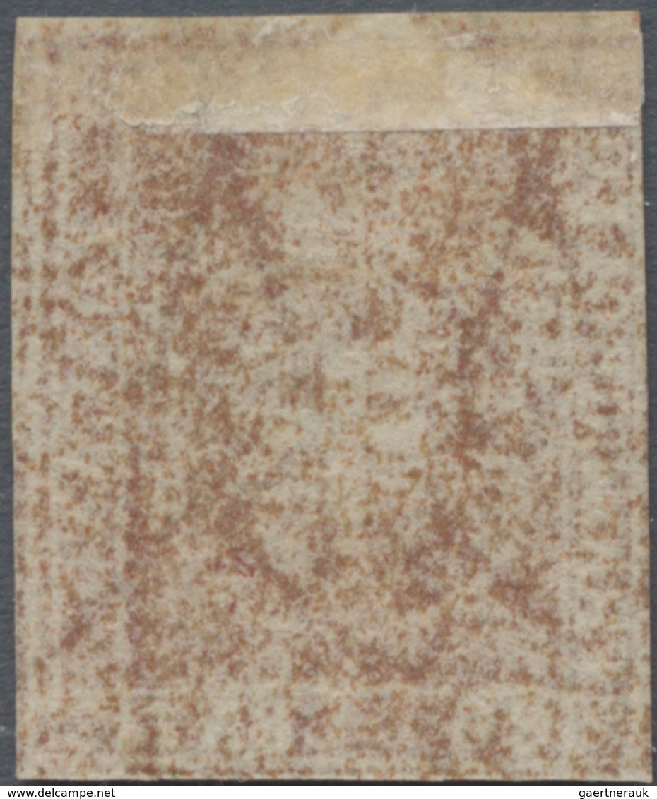 Italien - Altitalienische Staaten: Toscana: 1860, 80 Cent. Brownish Red Unused Without Gum, Two Side - Tuscany