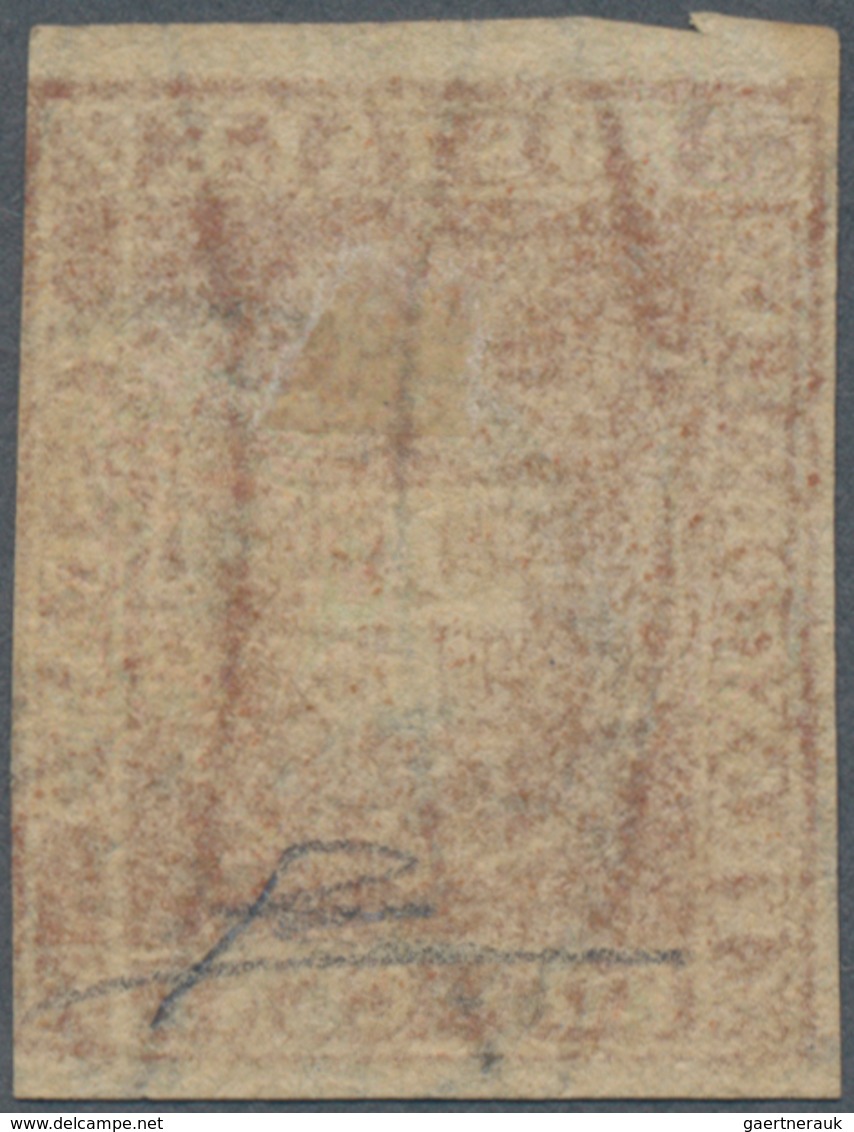 Italien - Altitalienische Staaten: Toscana: 1860, 80 C Light Brownish-red Tied By Circle Cancel, The - Tuscany