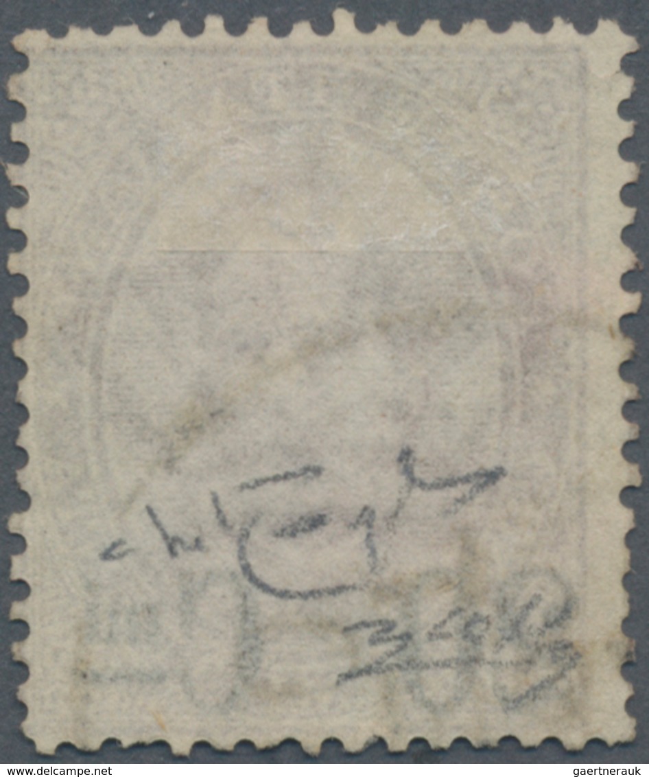 Italien: 1890. 20 On 30 C Umberto I, With Horizontal Shifted Overprint, So That It Reads "20 Cmi" In - Marcophilia