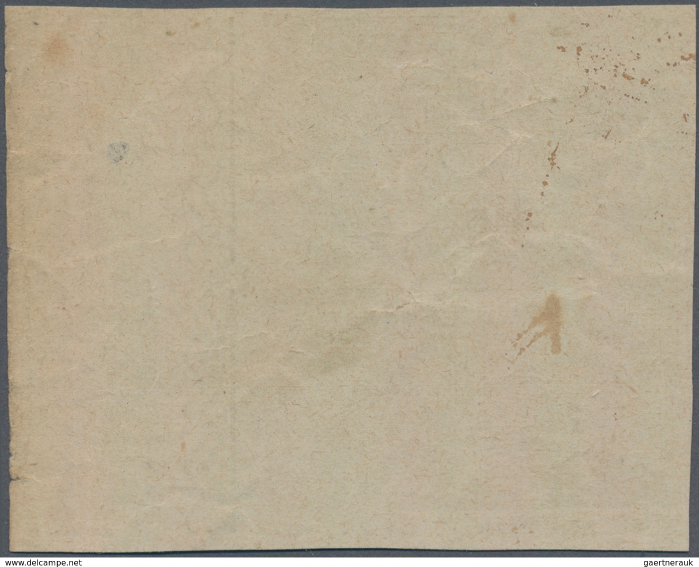 Italien: 1909, 15 C Slate In Block Of Four Imperforated Unused With Original Gum, Paper Slightly Cru - Marcophilia
