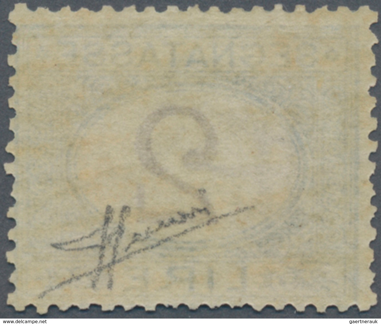 Italien - Portomarken: 1870, 2 L Blue/brown Postage Due Stamp Mint Never Hinged, The Stamp Is Normal - Postage Due