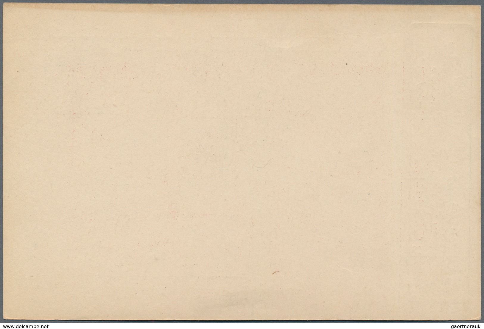 Italien - Ganzsachen: 15 C Grey Postal Stationery Card With RARE Advertising From The "Stabilmento D - Stamped Stationery