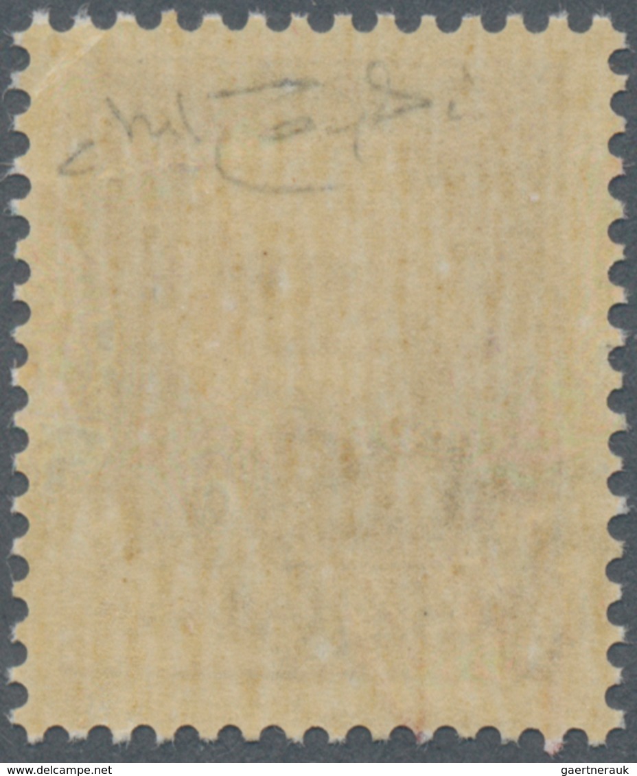 Italien - Besonderheiten: 1943, SOUTH ITALY: 50 C Violet IMPERIAL With Red Overprint Of The Signatur - Ohne Zuordnung