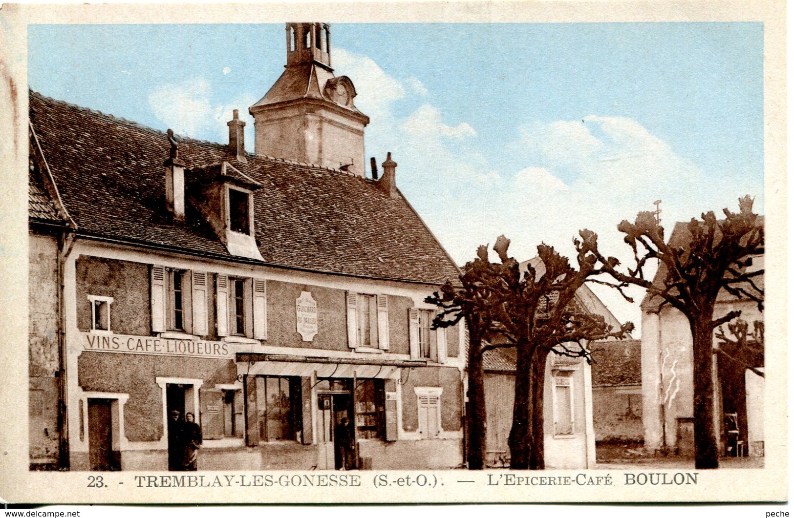 N°1899 T -cpa Tremblay Les Gonesse -l'épicerie Café Boulon- - Tremblay En France