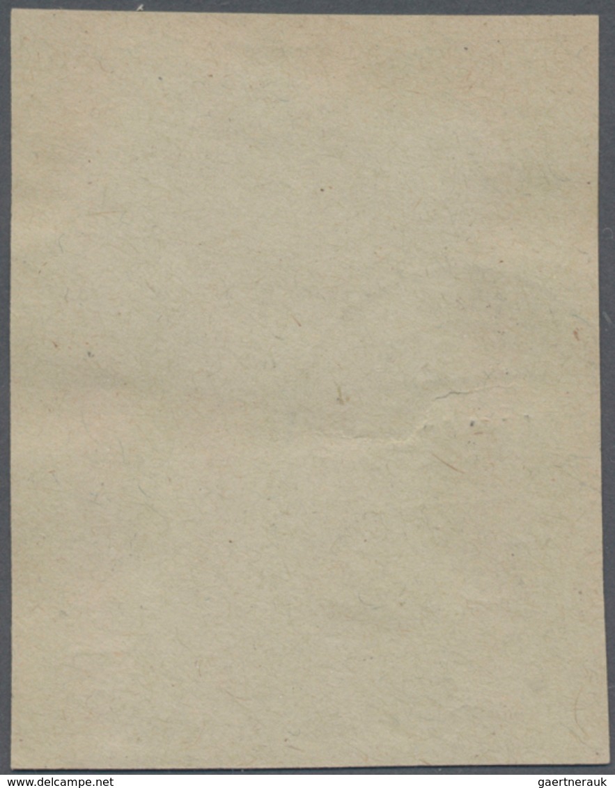 Liechtenstein - Besonderheiten: 1943, Deutsche Feldpost- Zulassungsmarke Für Luftpostbriefe Mit FL 3 - Other & Unclassified