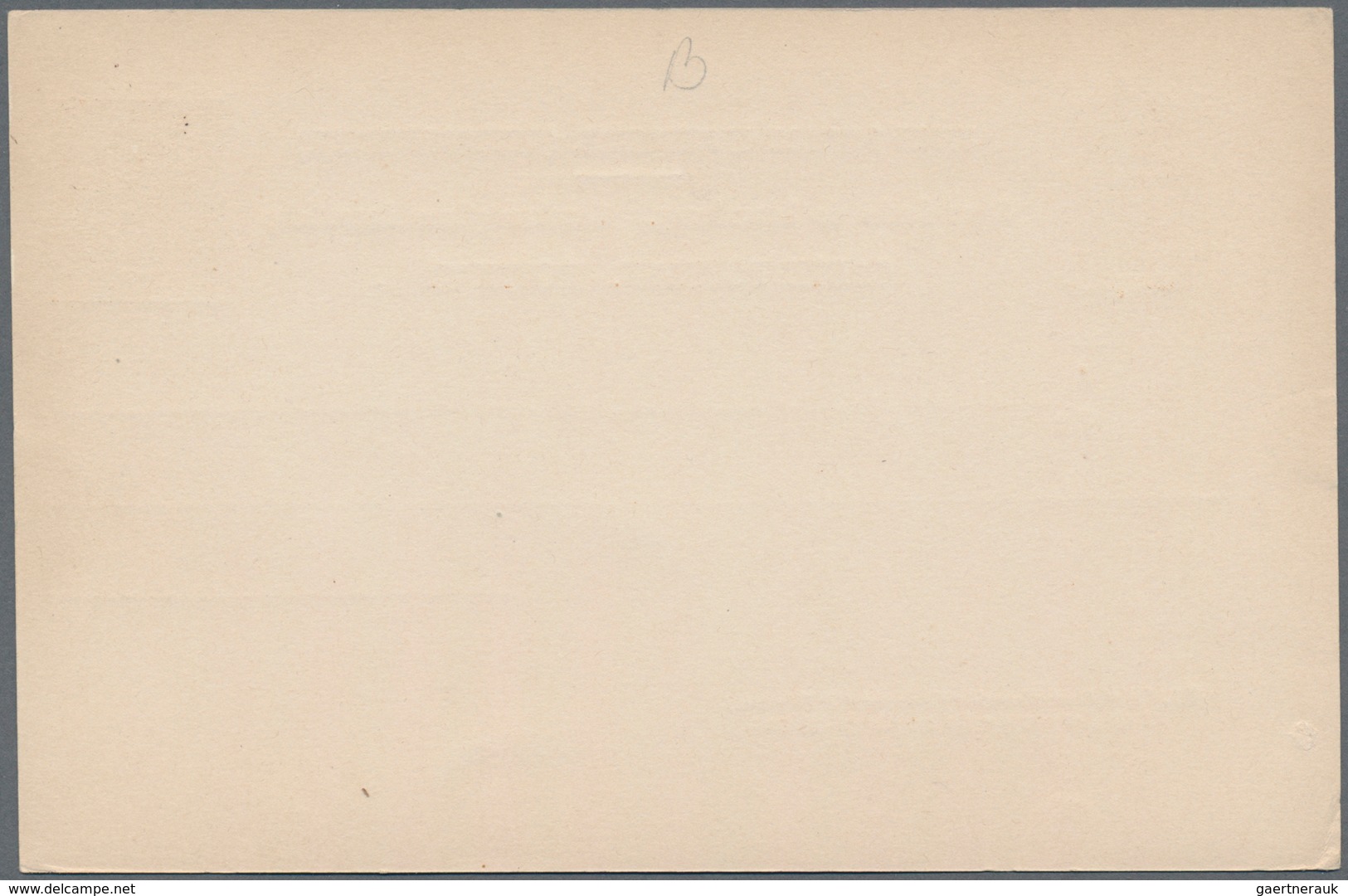 Luxemburg - Ganzsachen: 1879, Card 10c. Bistre, Unused Copy Showing Variety "TE Of POSTKARTE Missing - Ganzsachen