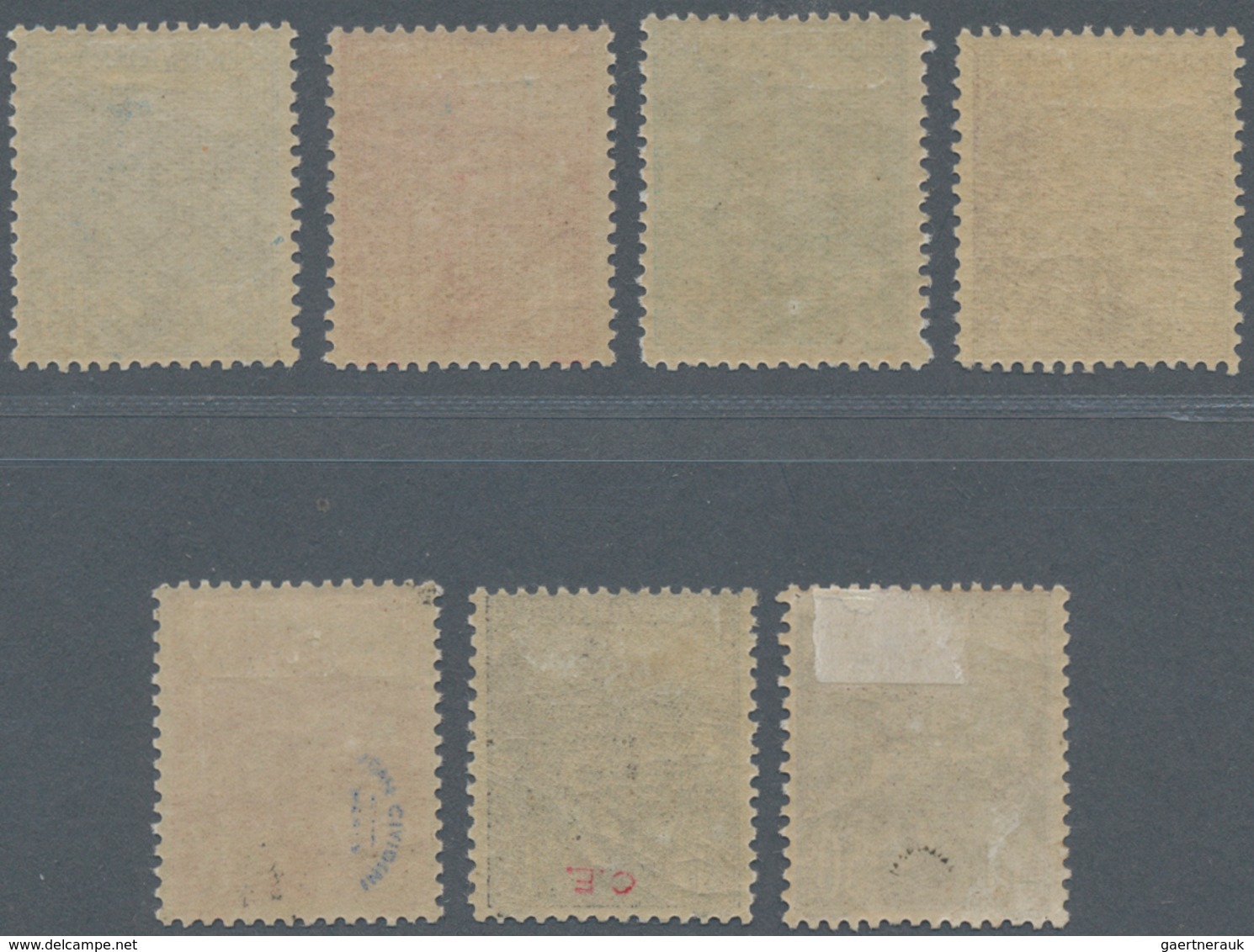 Monaco: 1919, War Orphans, 2c.+3c.-5fr.+5fr., Complete Set Of Seven Values, Fresh Colours, Well Perf - Ongebruikt