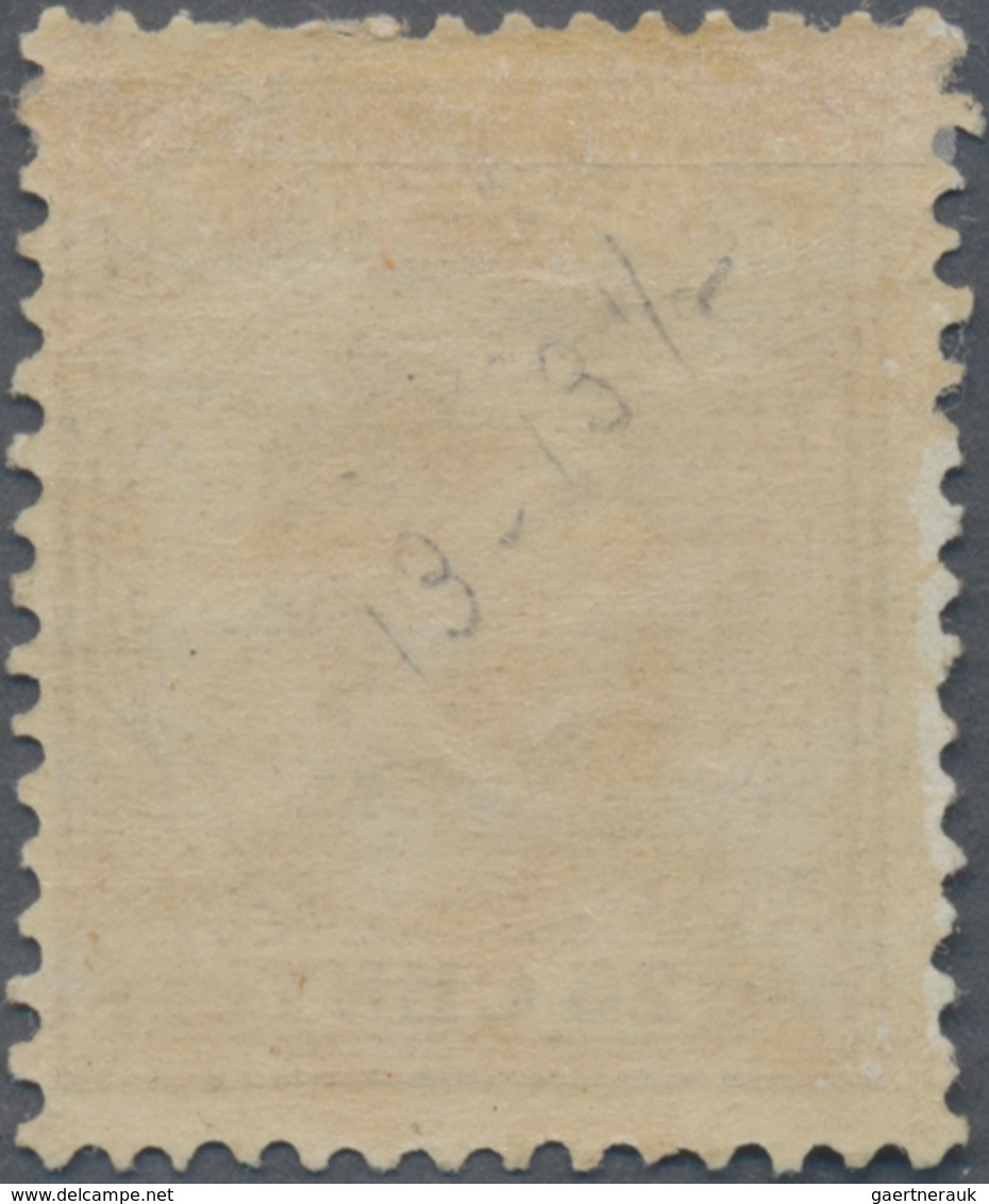 Niederlande: 1872, Definitives Willem III., 25c. Violet, Perf. 13½:13¼, With Flaw "white Dot In Hair - Briefe U. Dokumente