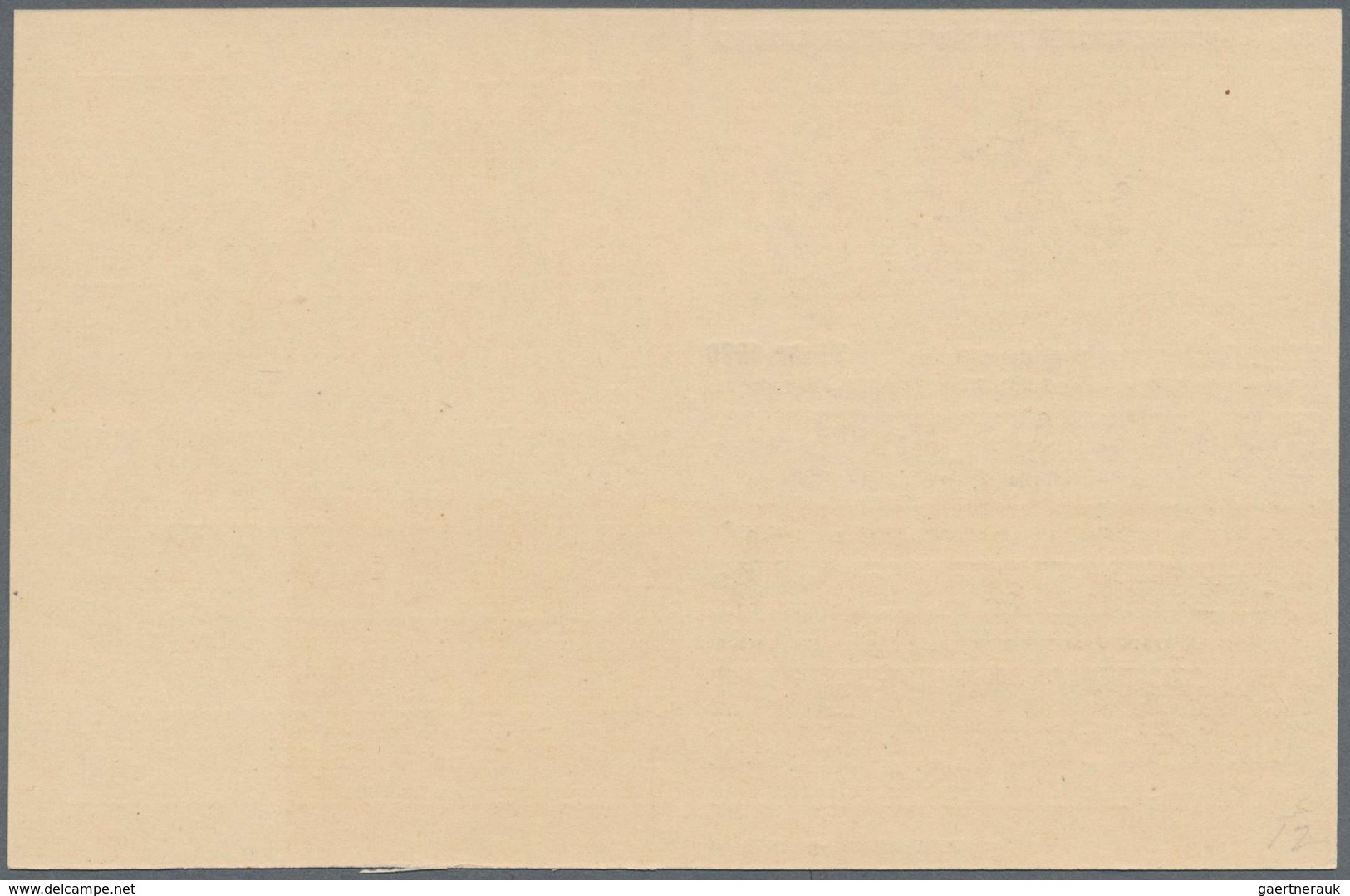 Niederlande - Ganzsachen: 1926 Two Unused Preprinted Postal Stationery Cards, Preprinted In Black An - Postal Stationery