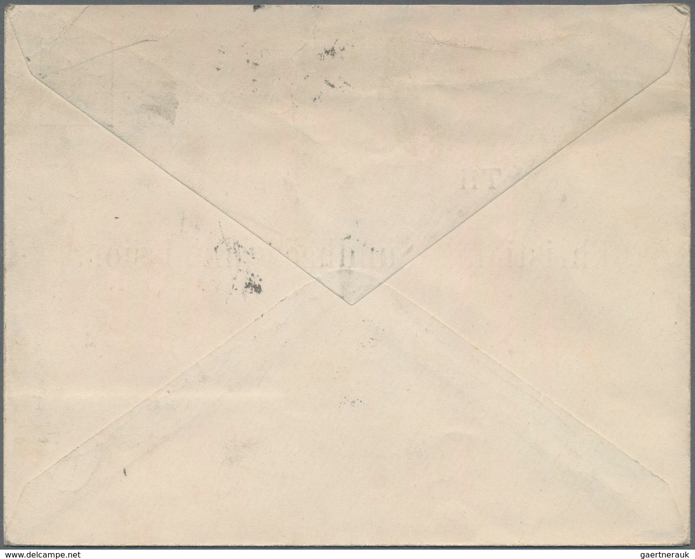 Norwegen - Ganzsachen: 1896 Commercially Used Private And Preprinted Postal Stationery Envelope, Loc - Postal Stationery