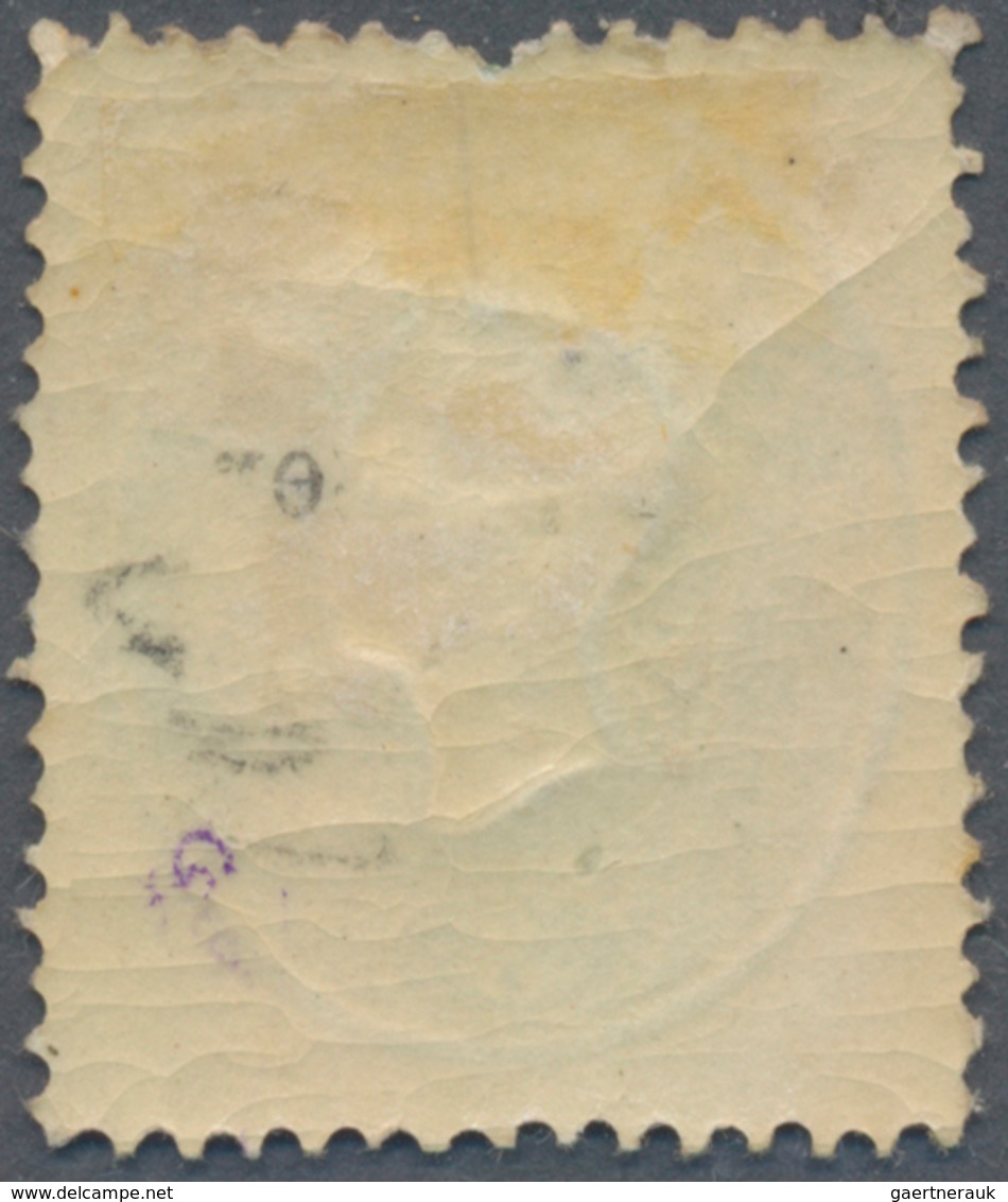 Österreich: 1861, Freimarke 3 Kreuzer Kaiserkopf Im Oval, Hellgrün Mit Zahnlocheinpressung Im Marken - Gebraucht