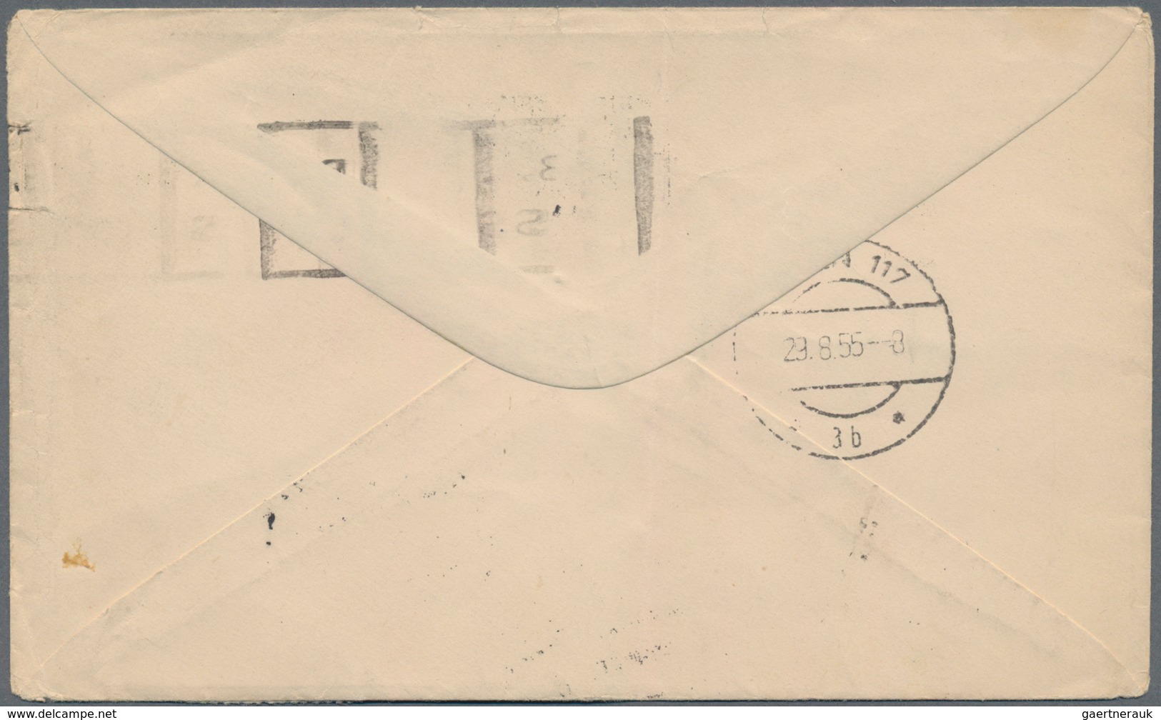 Österreich - Portomarken: 1955 (21.8.), Flugpostbrief Von Brisbane/Australien Nur Mit 1s. Leierschwa - Portomarken