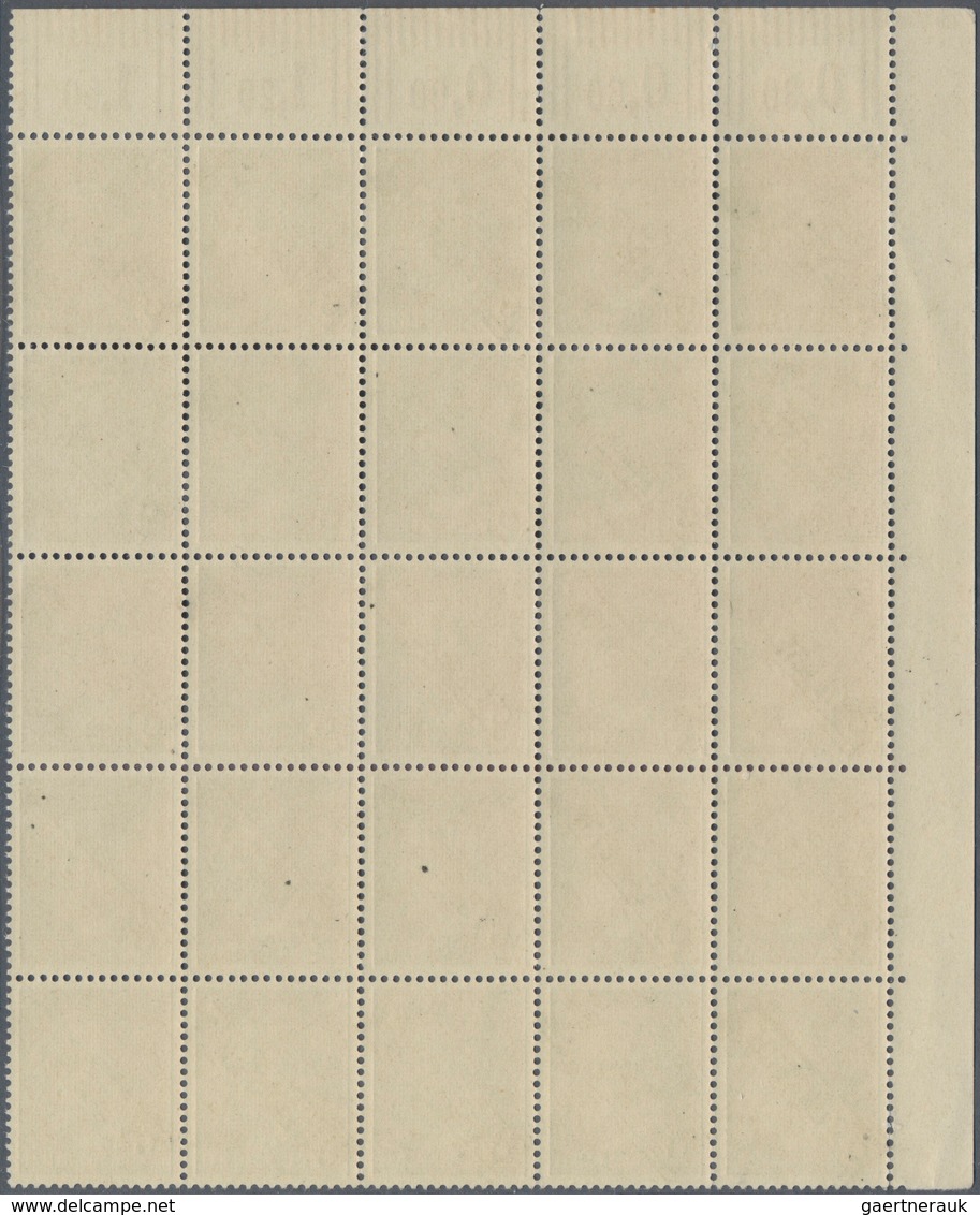 Österreich - Lokalausgaben 1945 - Senftenberg: 1945, Freimarke Hitler 3 Pf Im Postfrischen 25er-Bloc - Other & Unclassified