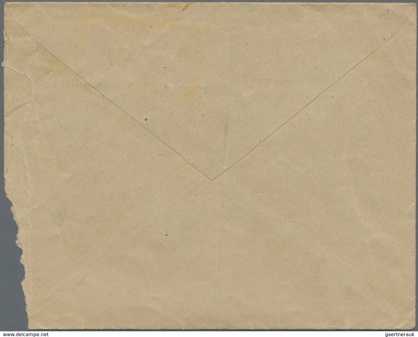 Österreichische Post In Der Levante: 1914, 2 Pia. Rot Auf Gelb Als Einzelfrankatur Auf R-Brief Des Ö - Eastern Austria