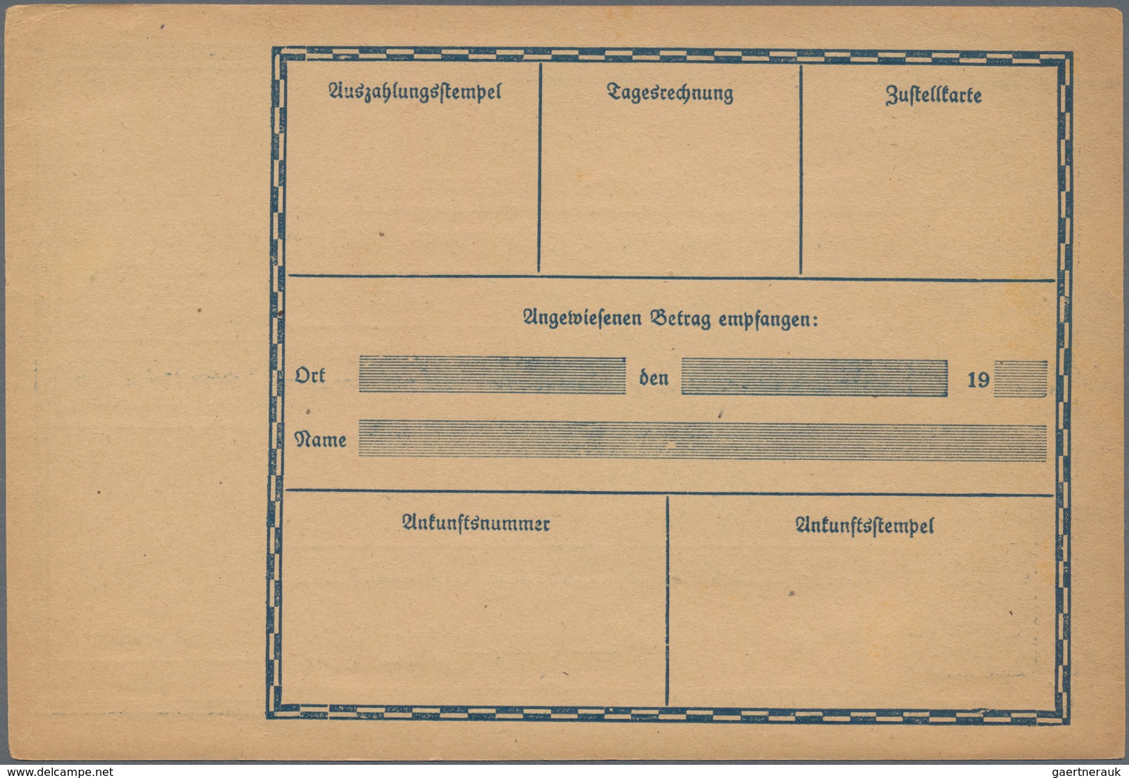 Österreich - Ganzsachen: 1919/20, Zwei Ungebrauchte Postanweisungen Und Eine Ungebrauchte Bedeckungs - Sonstige & Ohne Zuordnung