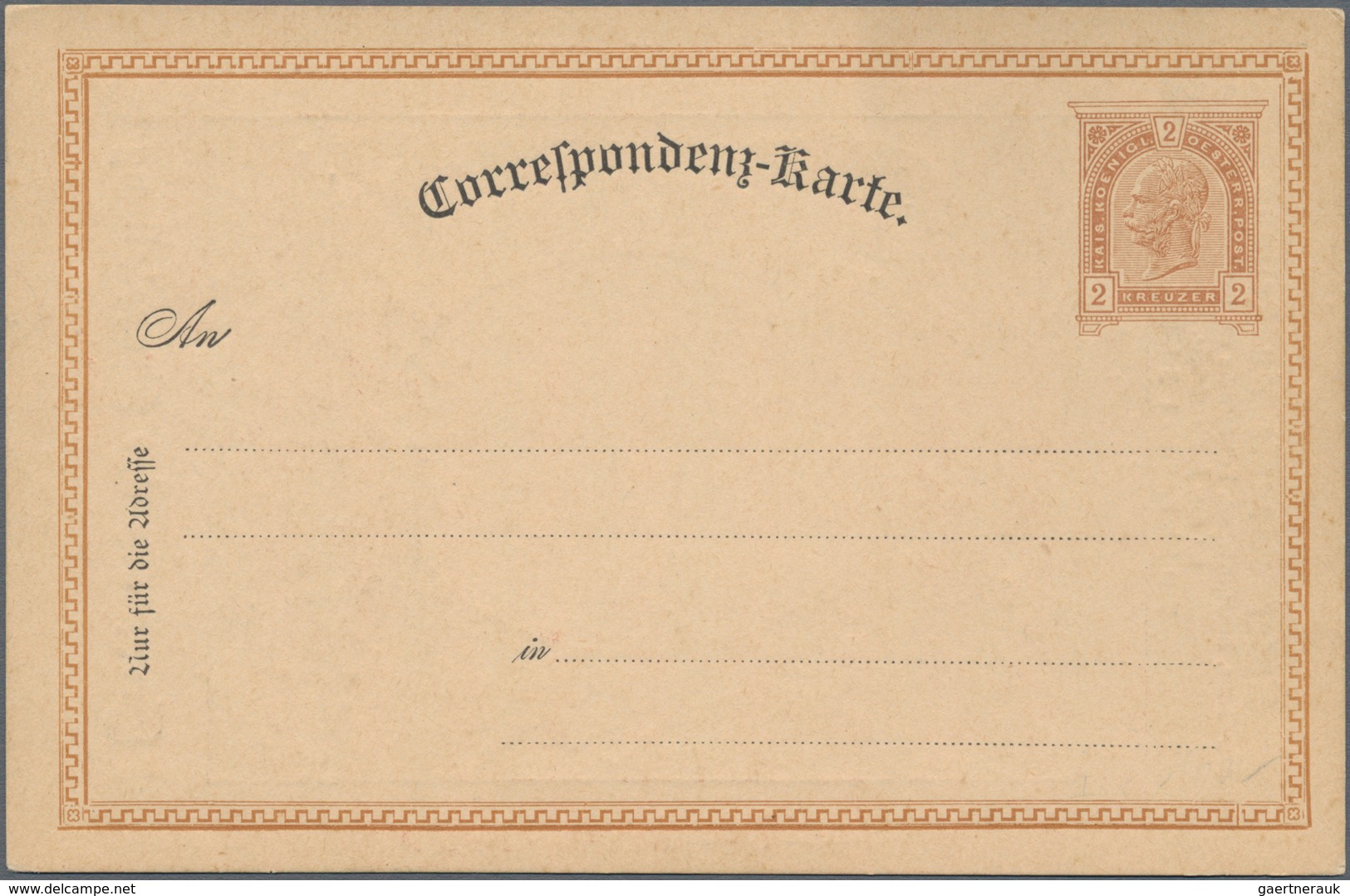 Österreich - Privatganzsachen: 1894. Set Von 3 Privat-Postkarten 2 Kr Franz Joseph "Internationale A - Other & Unclassified