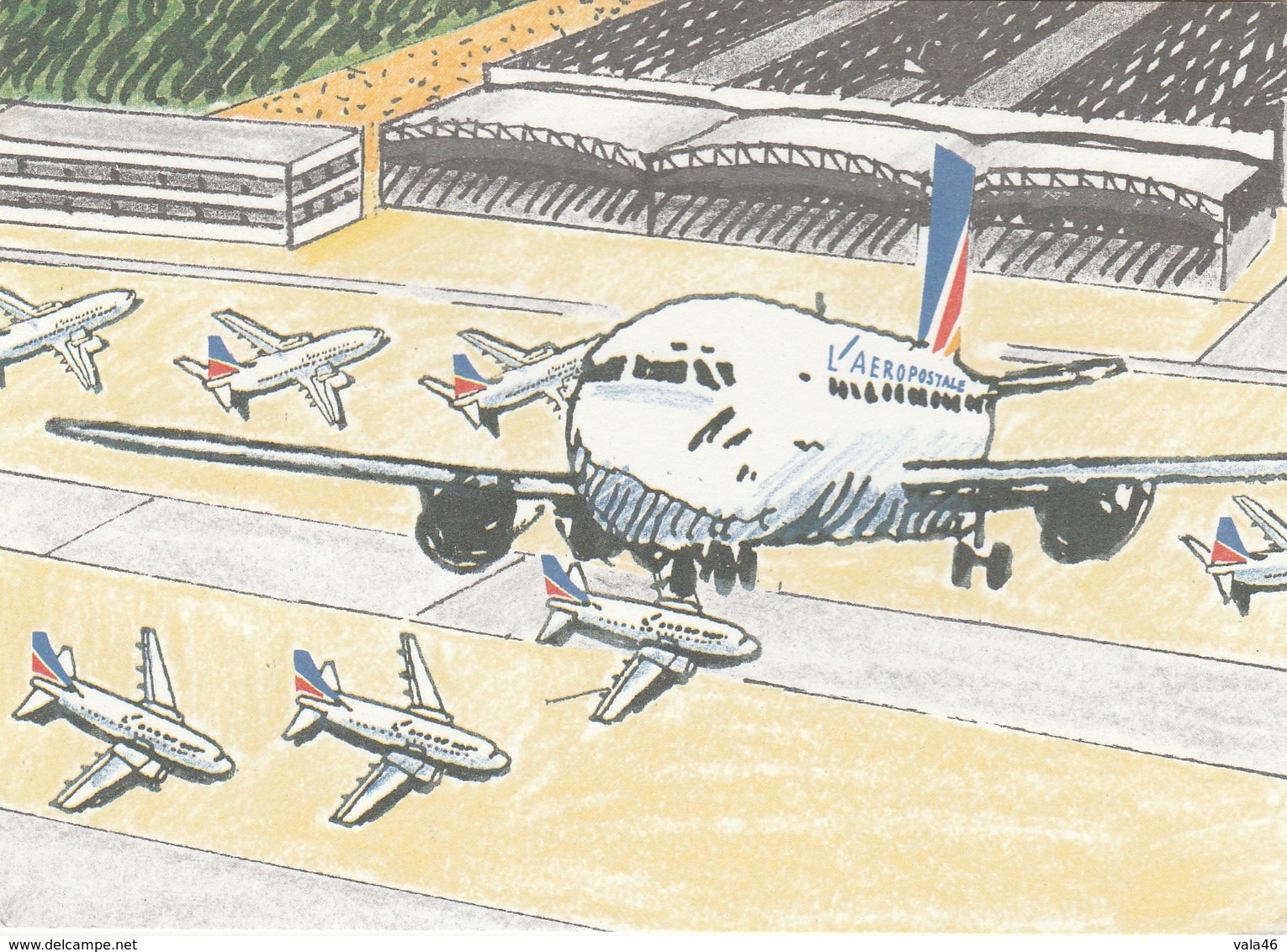 FRANCE  - ENTIERS POSTAUX  AEROPOSTAL - Kartenbriefe