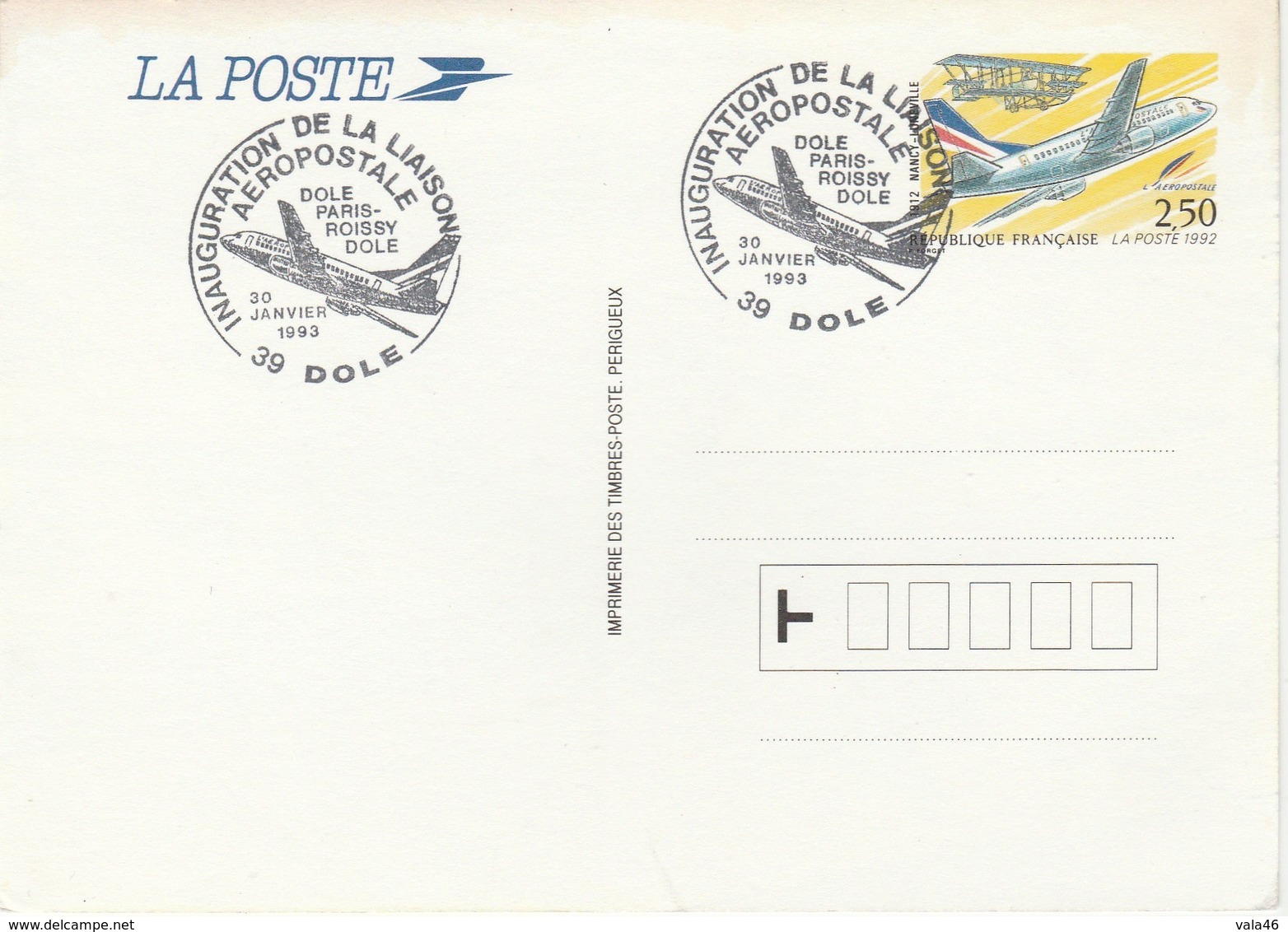 FRANCE  - ENTIERS POSTAUX  AEROPOSTAL - Letter Cards