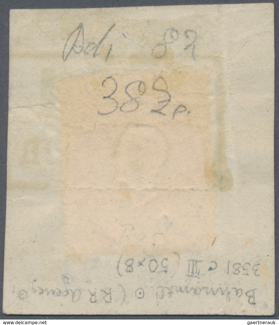 Österreich - Stempel: 1861, "POHL Aufgegeben", Seltener Bahnamtlicher Stempel (linke Hälfte) Auf Bri - Franking Machines (EMA)