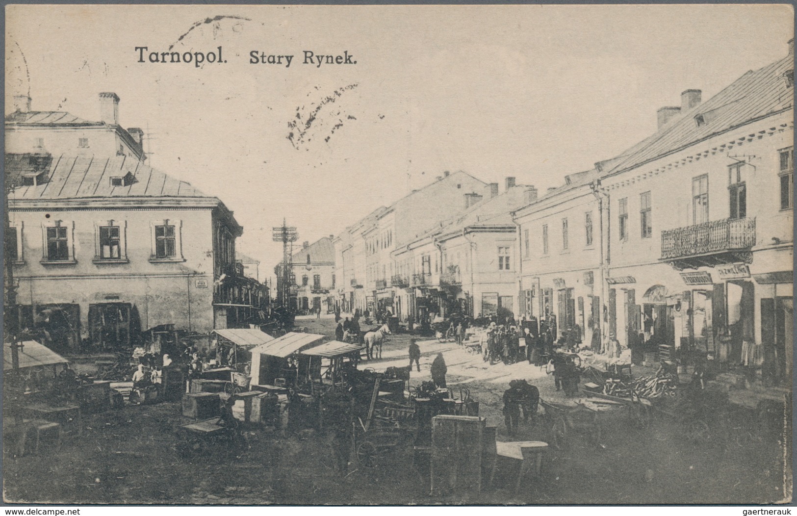 Polen - Besonderheiten: 1919, Postcard With View Of Tarnopol Sent From FPO "FRONTOWA POCZTA POLOWA" - Sonstige & Ohne Zuordnung