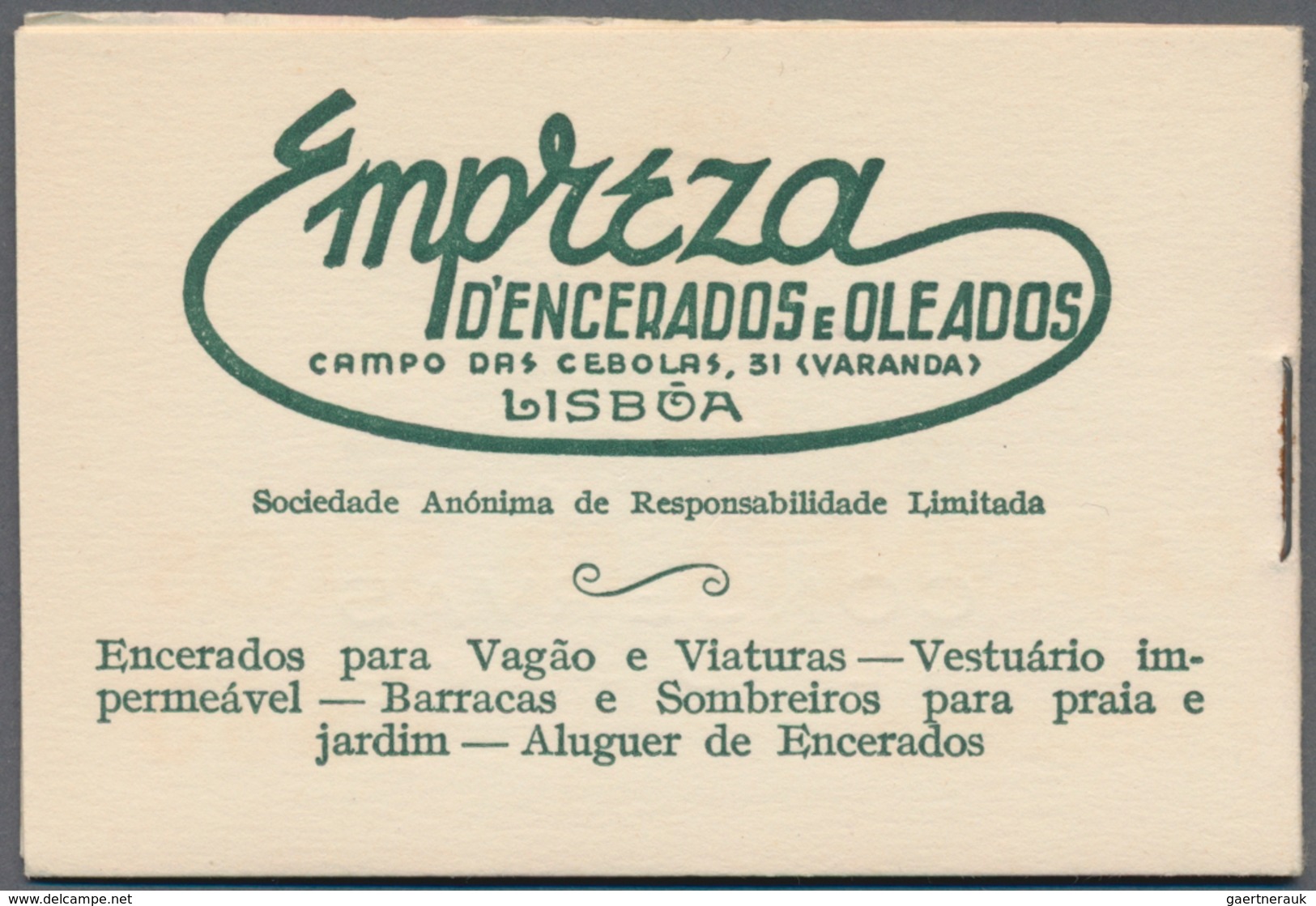 Portugal: 1941, Two Different Unexploded 4$80 Booklets With Panes 4x15c., 4x0.24e. And Two 4x0.40e., - Other & Unclassified