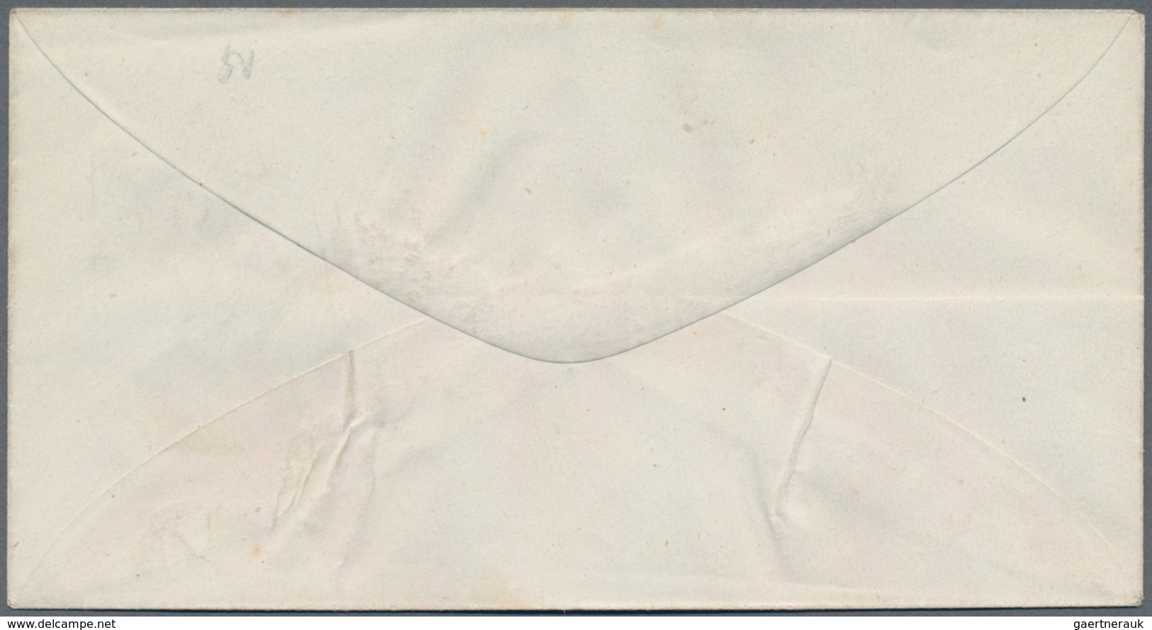 Rumänien - Ganzsachen: 1862-1864 (about) Project For The First Postal Stationery Envelopes Of Romani - Interi Postali