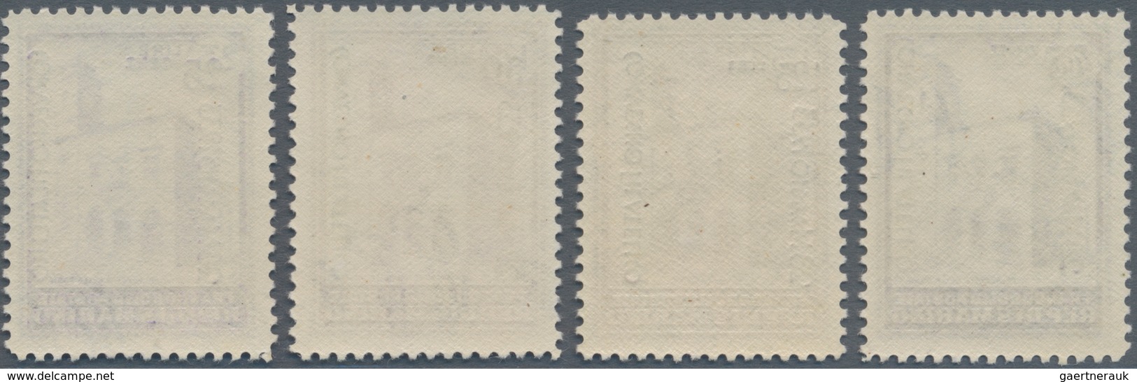 San Marino: 1933, Philatelistic Congress, Sassone 176/179 Mint Never Hinged. Catalogue Value 1625 € - Other & Unclassified