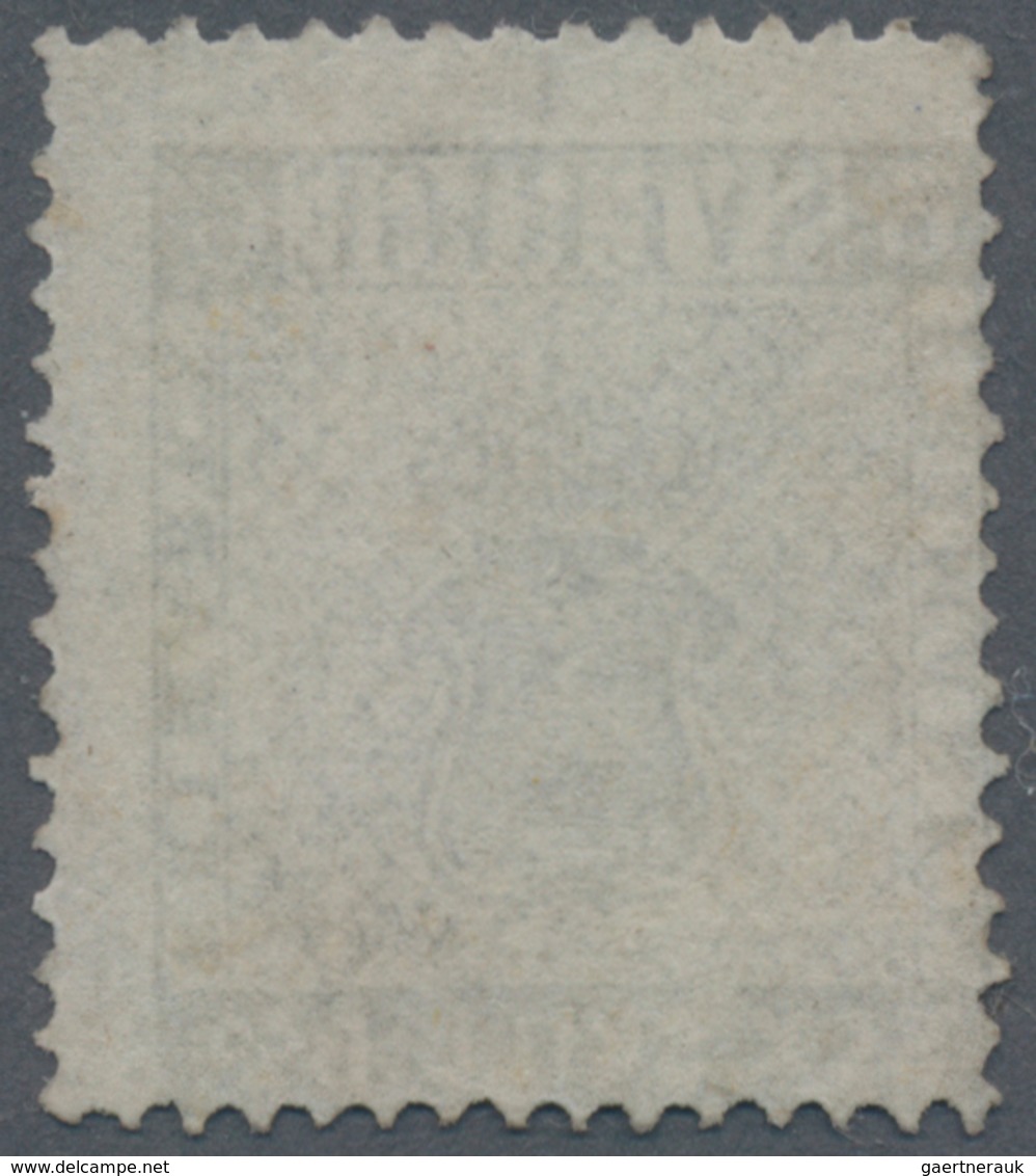 Schweden: 1855, 6 Skilling Banco, Light Grey, Unused With ORIGINAL GUM ! Very Fine And Fresh. This O - Gebraucht