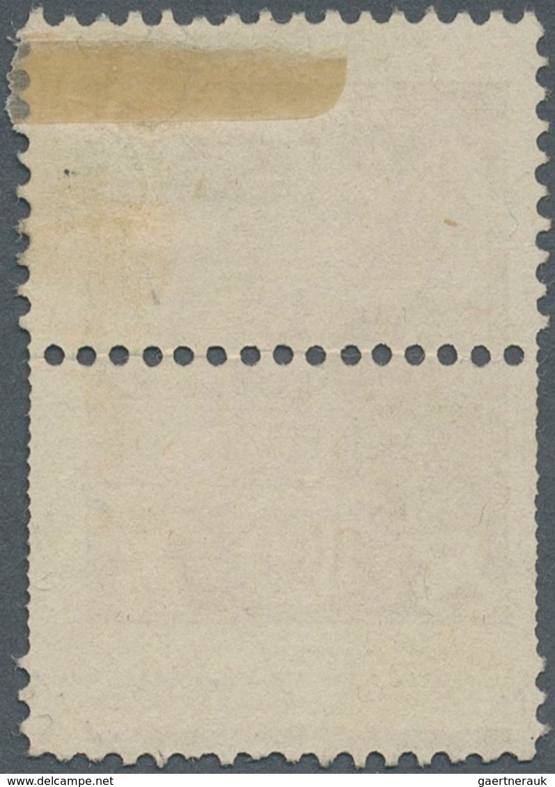 Sowjetunion: 1928, 10th Anniversary Of Red Army, 8 Kop. With Shifted Perforated Fine Used. - Briefe U. Dokumente