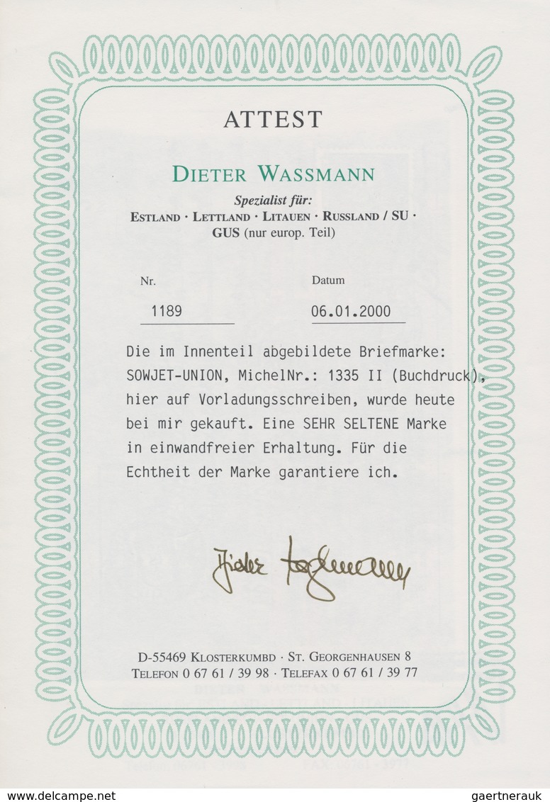 Sowjetunion: 1949 Definitive 40k. Red TYPOGRAPHED, Used On "Расписка" (Receipt) And Tied By Tula '8. - Briefe U. Dokumente