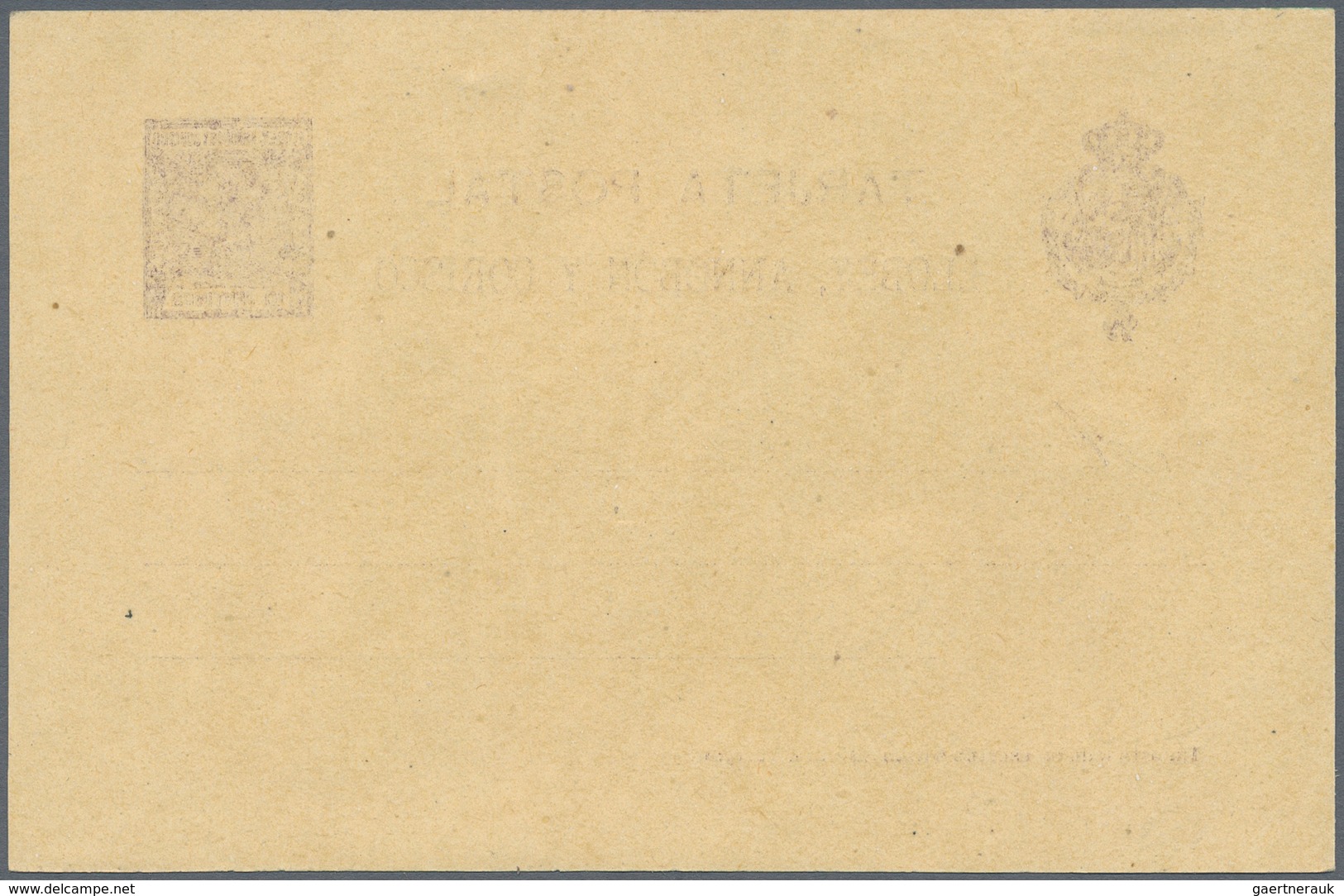 Spanien - Ganzsachen: 1905/1907. Lot Of 3 Postcards Alfonso XIII "Elobey, Annobon Y Corisco": One Ca - 1850-1931