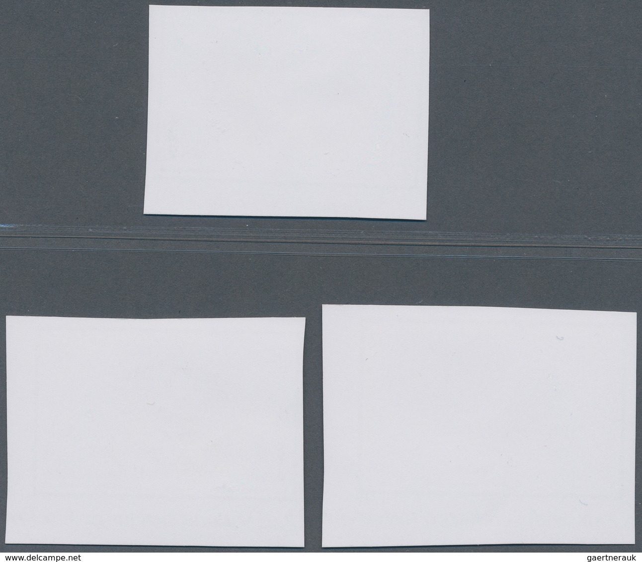 Türkei: 1876, 1 ¼ Pia / 50 Para Rose Three Horizontal Pairs Showing Black Print Varieties, Inverted - Covers & Documents