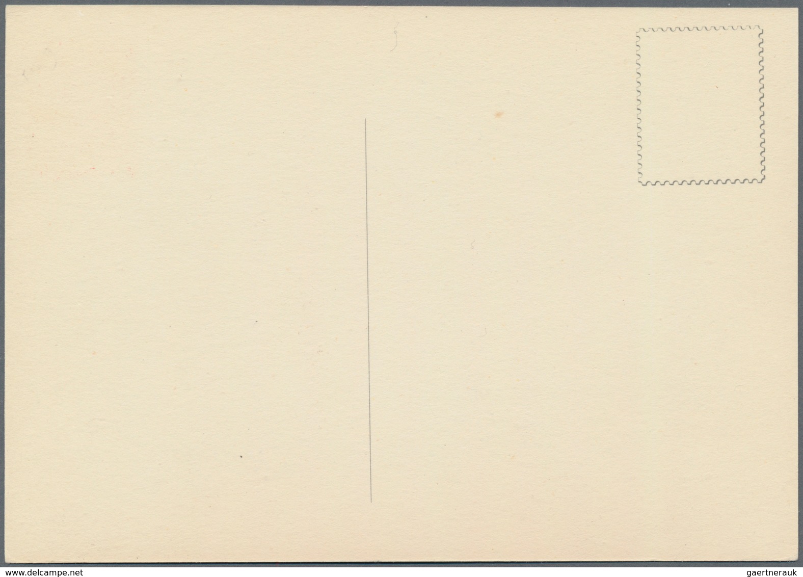 Vatikan - Ganzsachen: 1953: 35 L Postal Stationery Card Depicting The Fointain On St. Peters Square, - Ganzsachen