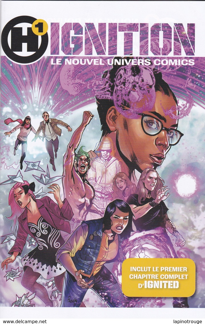 H1 Ignition Comics Les Humanoides Associés 2019 - Press Books