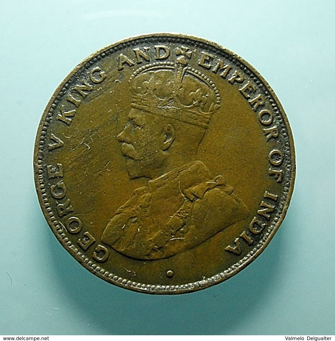 Hong Kong 1 Cent 1923 - Hongkong