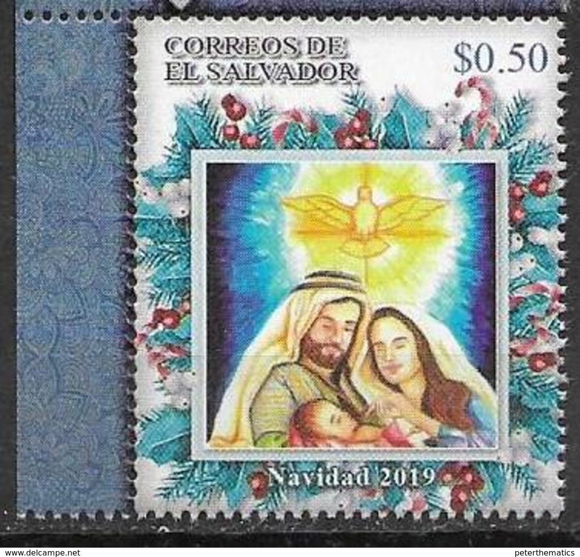 EL SALVADOR, 2019, MNH, CHRISTMAS, 1v - Natale