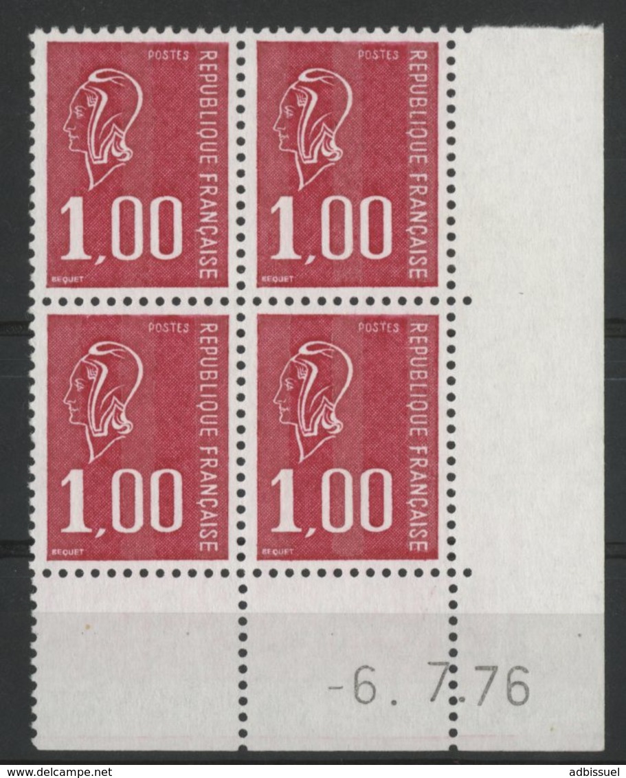 N° 1892 ** (MNH). Coin Daté Du 6/7/76. TB - 1970-1979