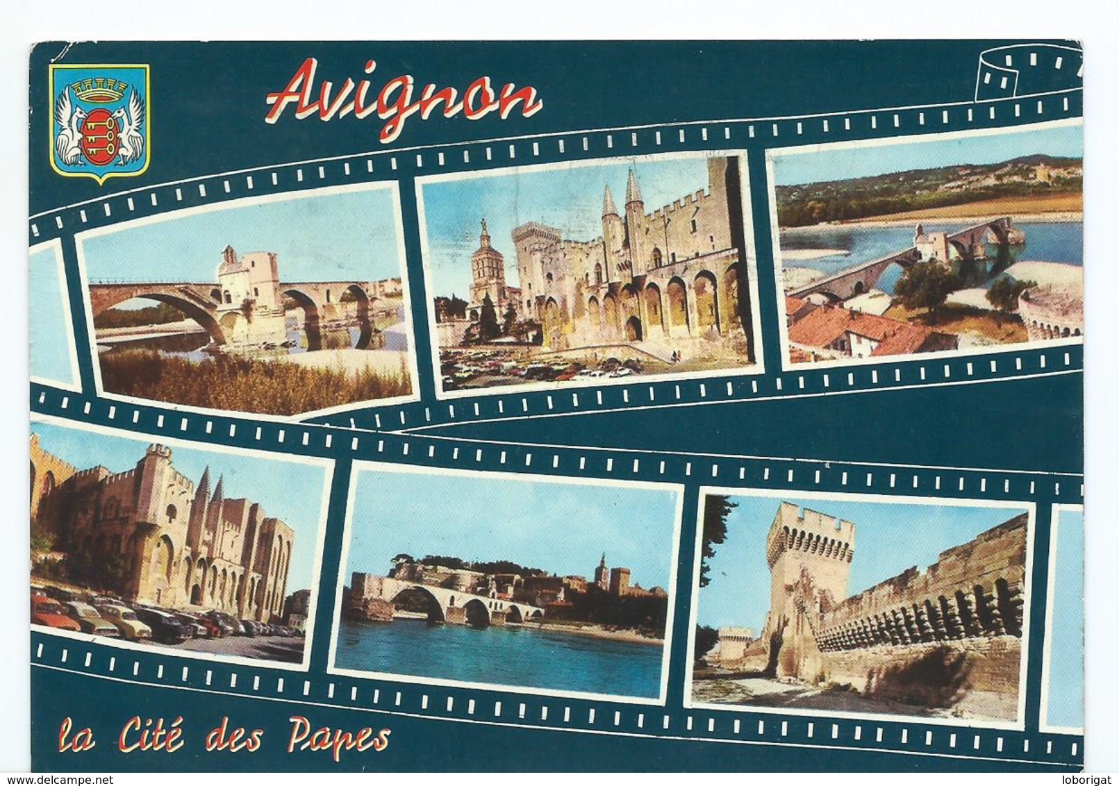 LE PONT ST. BÉNEZET - LE PALAIS DES PAPES.- AVIGNON.- ( FRANCIA ) - Avignon