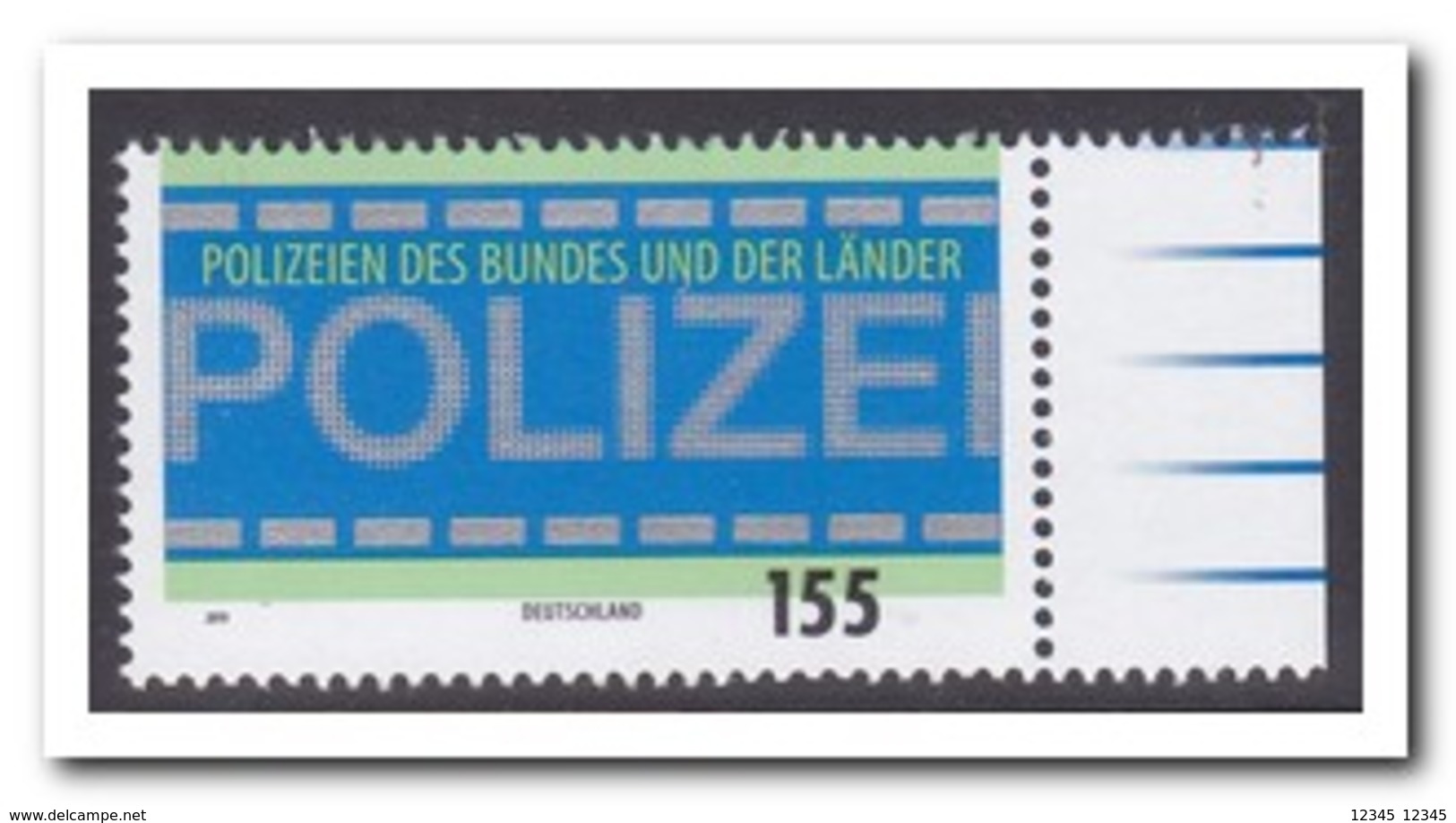 Duitsland 2019, Postfris MNH, Police - Ongebruikt