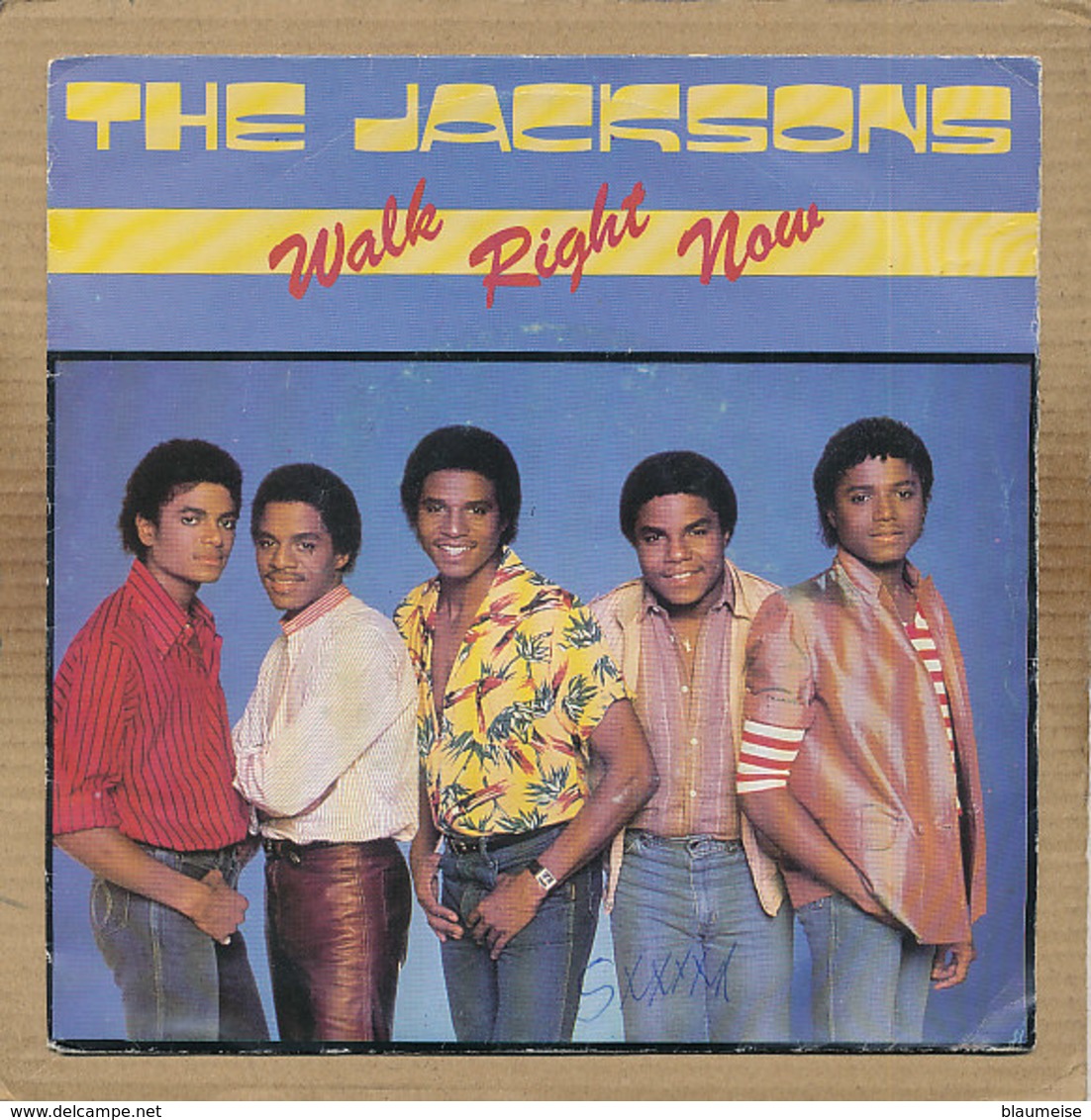 7" Single, The Jacksons - Walk Right Now - Disco, Pop