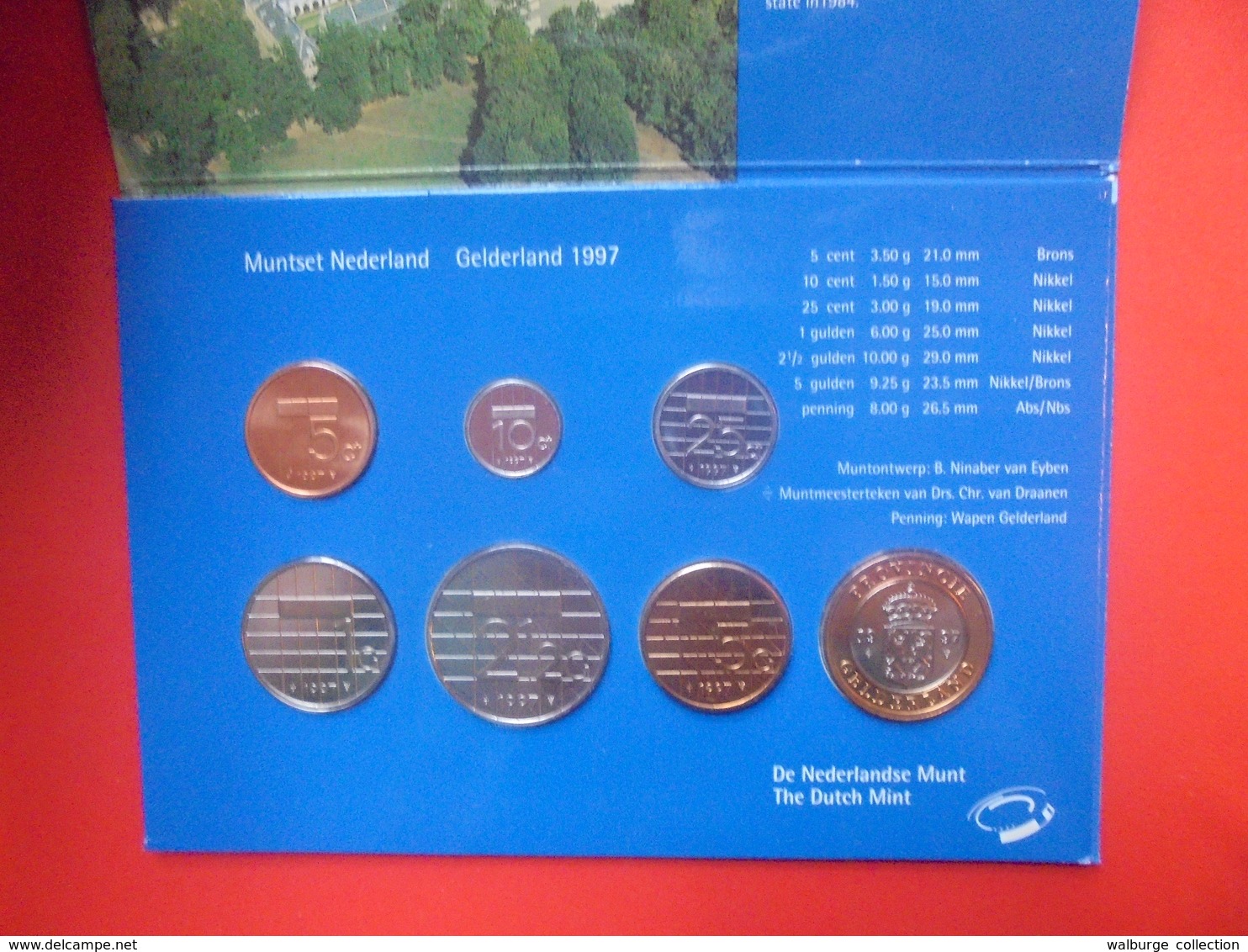 PAYS-BAS FDC 1997 - Mint Sets & Proof Sets