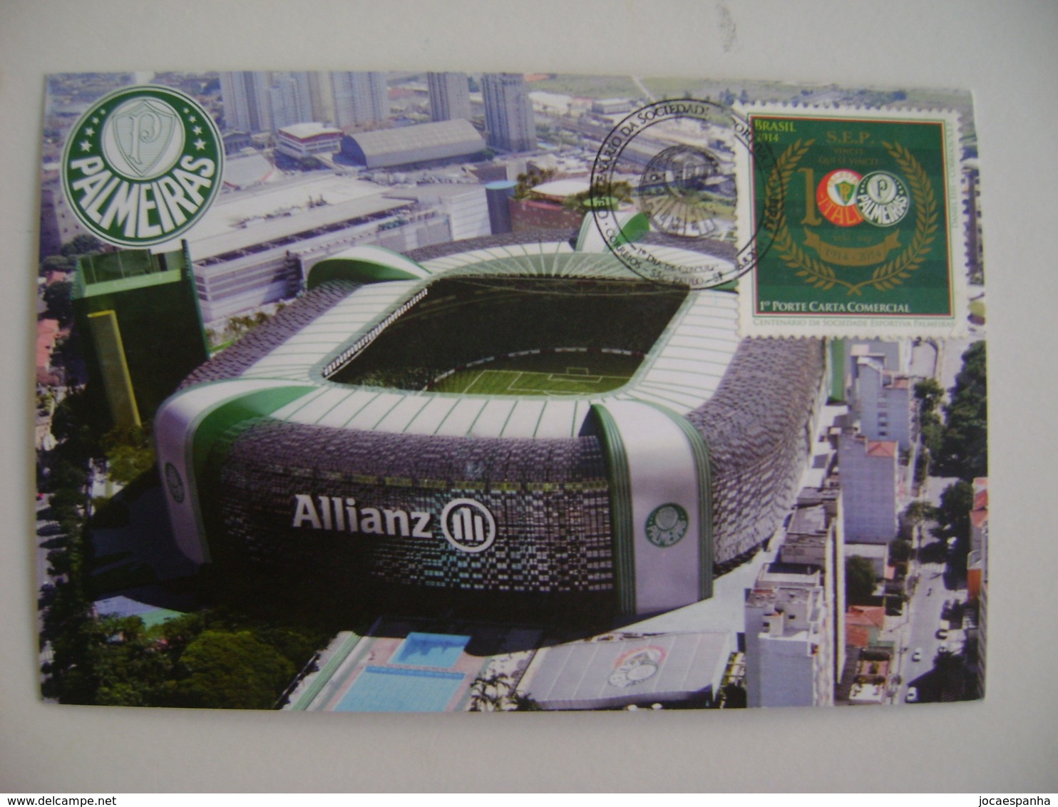 BRAZIL BRASIL - MAXIMUN / MAXIMUM STADIUM ESTADIO "SOCIEDADE ESPORTIVA PALMEIRAS" CENTENARY, SOCCER FOOTBALL IN 2014 - Andere & Zonder Classificatie