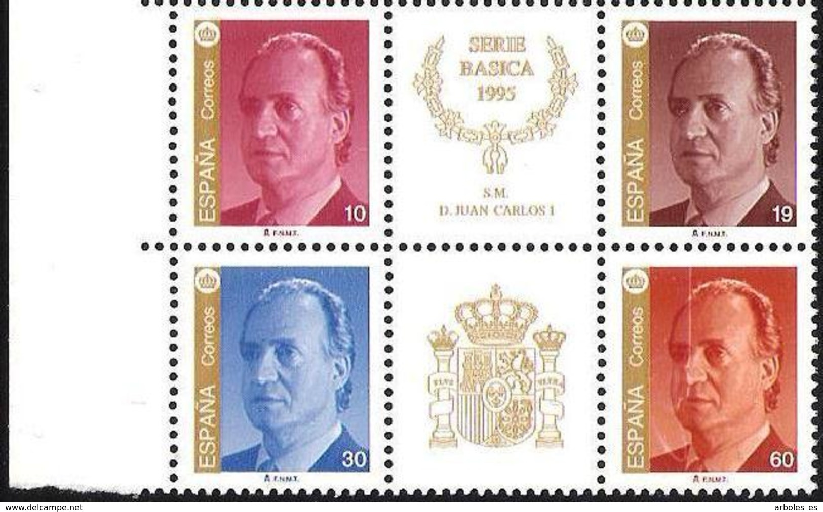 JUAN CARLOS I - AÑO 1995 - Nº EDIFIL 3381it - VARIEDAD - Variedades & Curiosidades