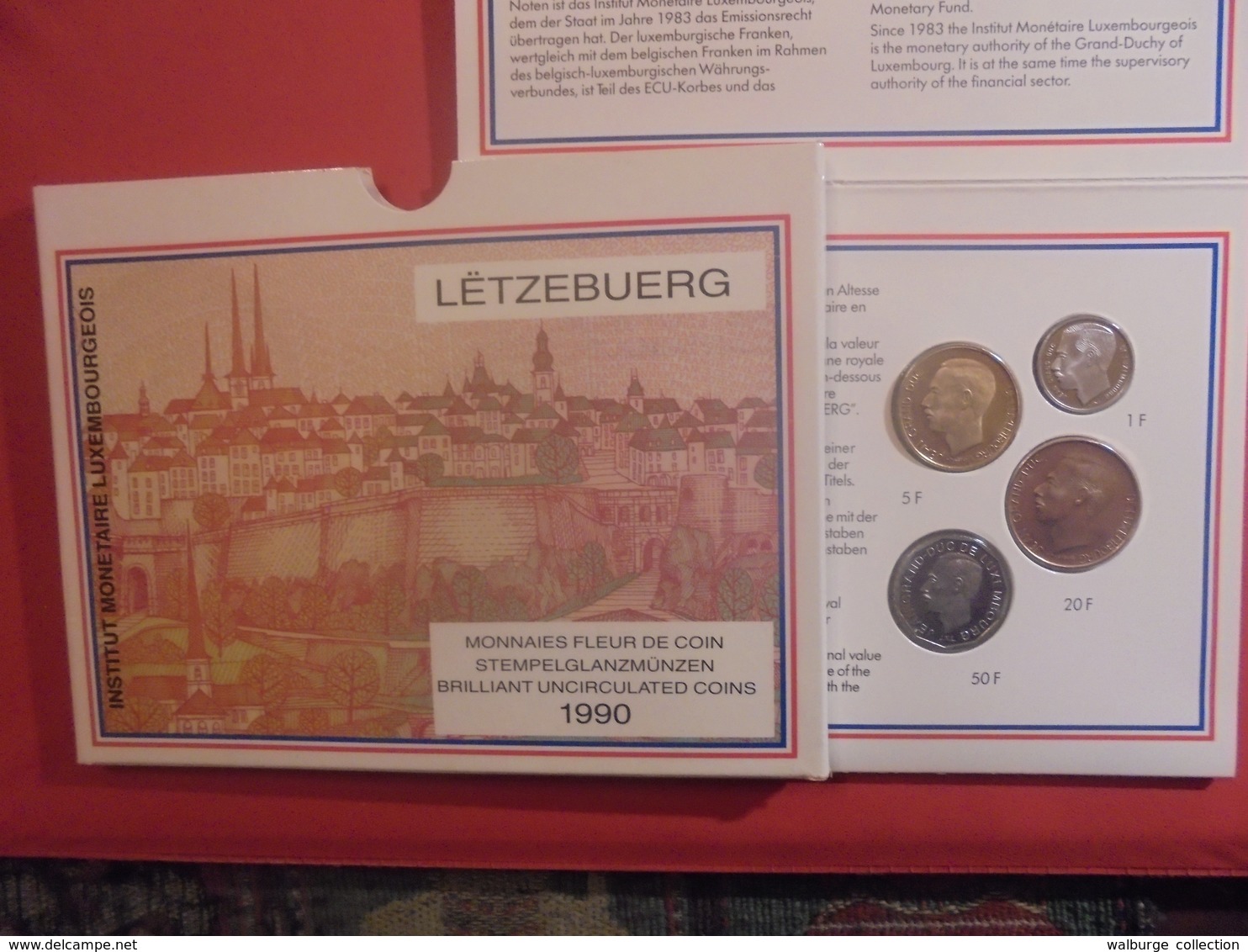 LUXEMBOURG FDC 1990 - Luxemburgo