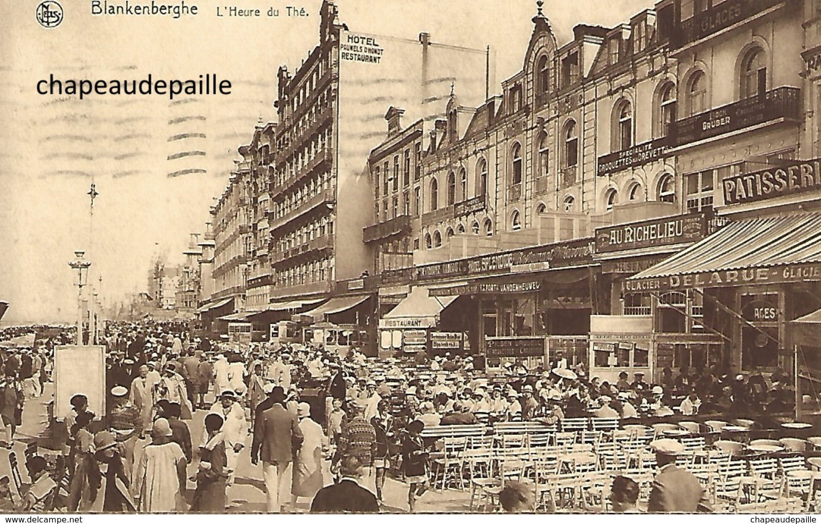 Blankenberghe - L'Heure Du Thé - Blankenberge