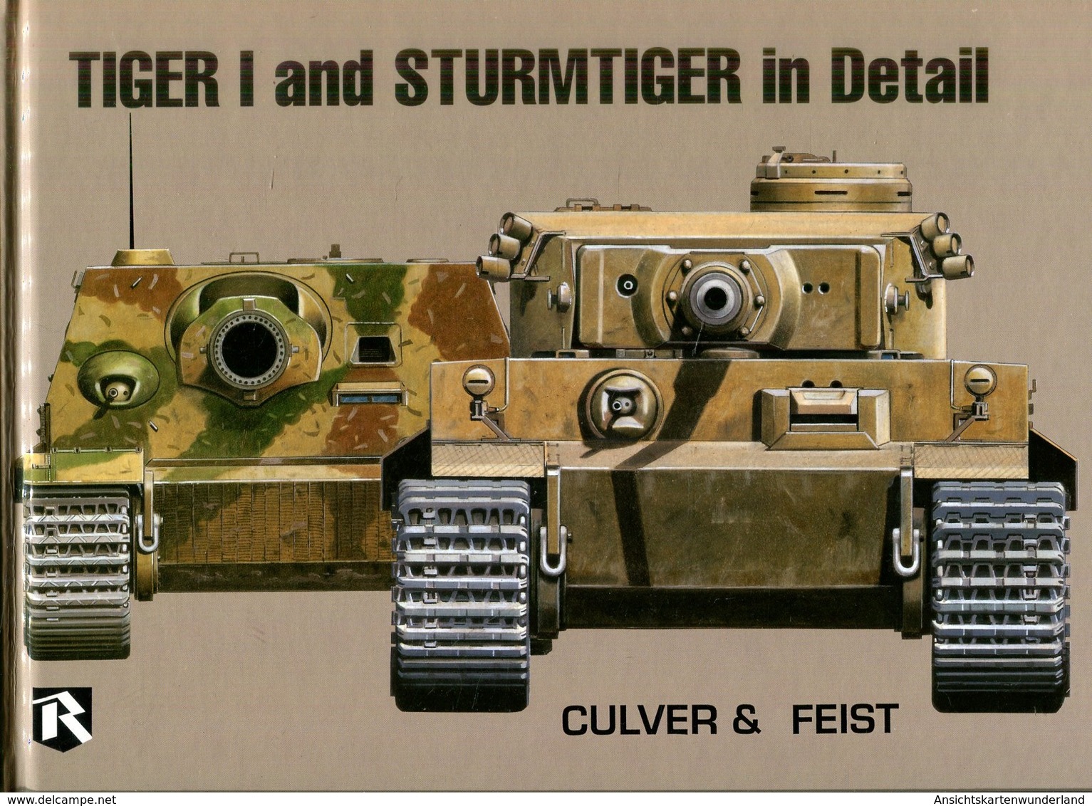 Tiger I And Sturmtiger In Detail - Inglese