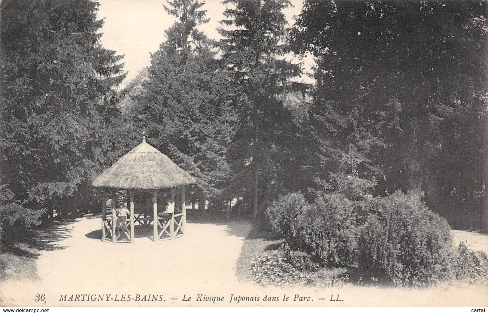 88 - MARTIGNY-LES-BAINS - Le Kiosque Japonais Dans Le Parc - Altri & Non Classificati