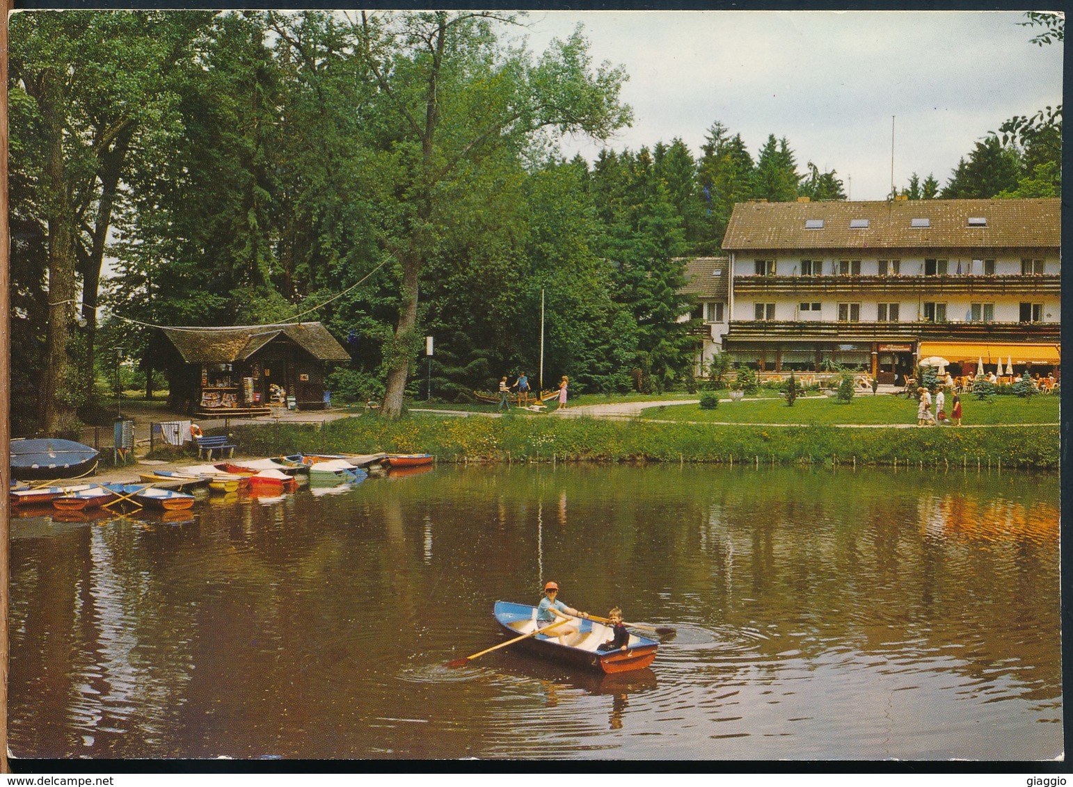 °°° 17483 - GERMANY - BAD DURRHEIM - SALINENSEE - 1985 With Stamps °°° - Bad Duerrheim