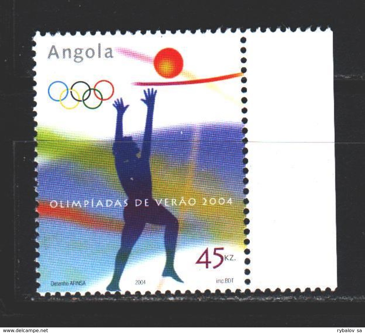 Angola. 2004. 1730 From The Series. Athens Summer Olympics. MNH. - Angola